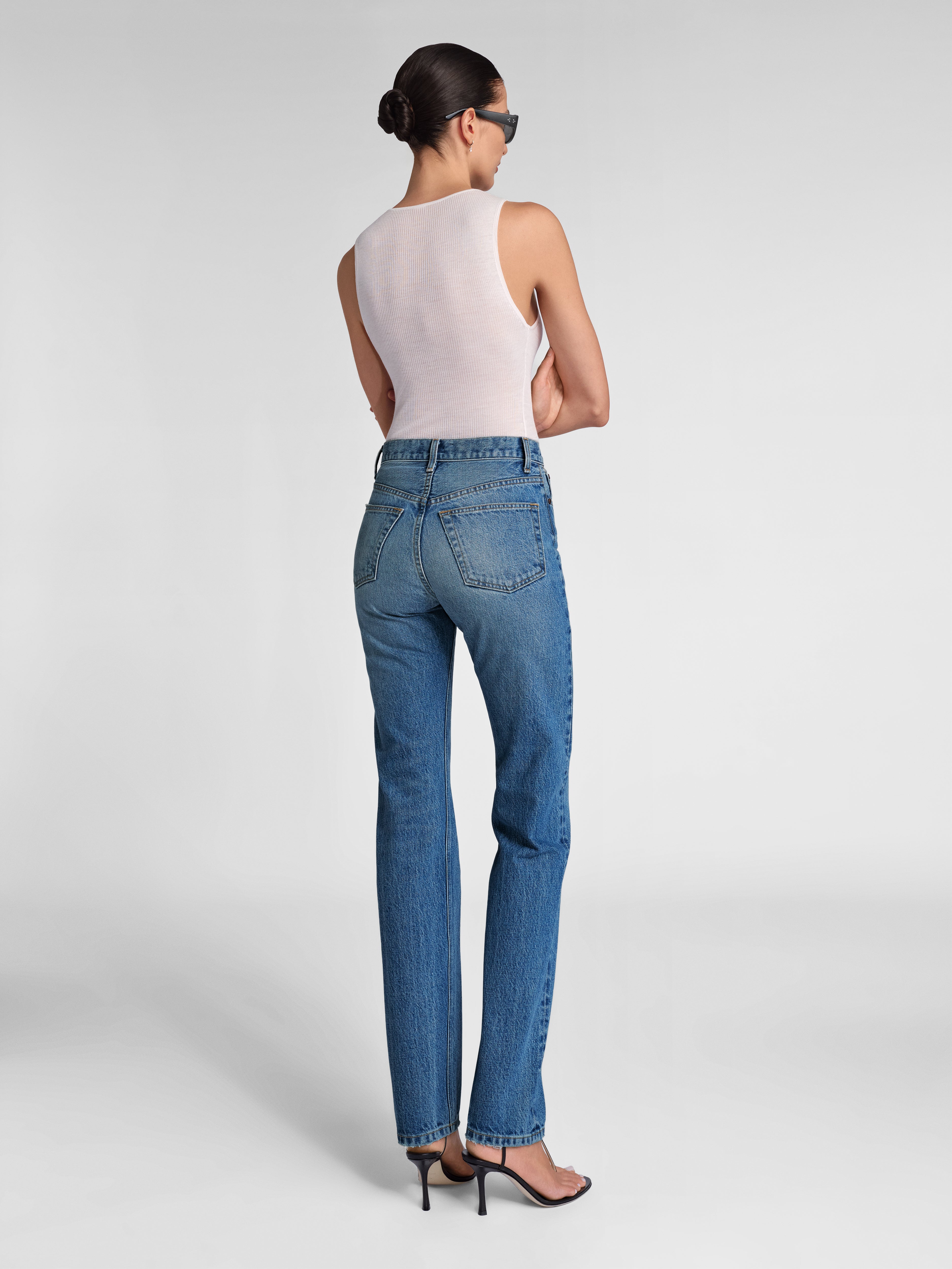 Orwell Jean in Rigid Denim