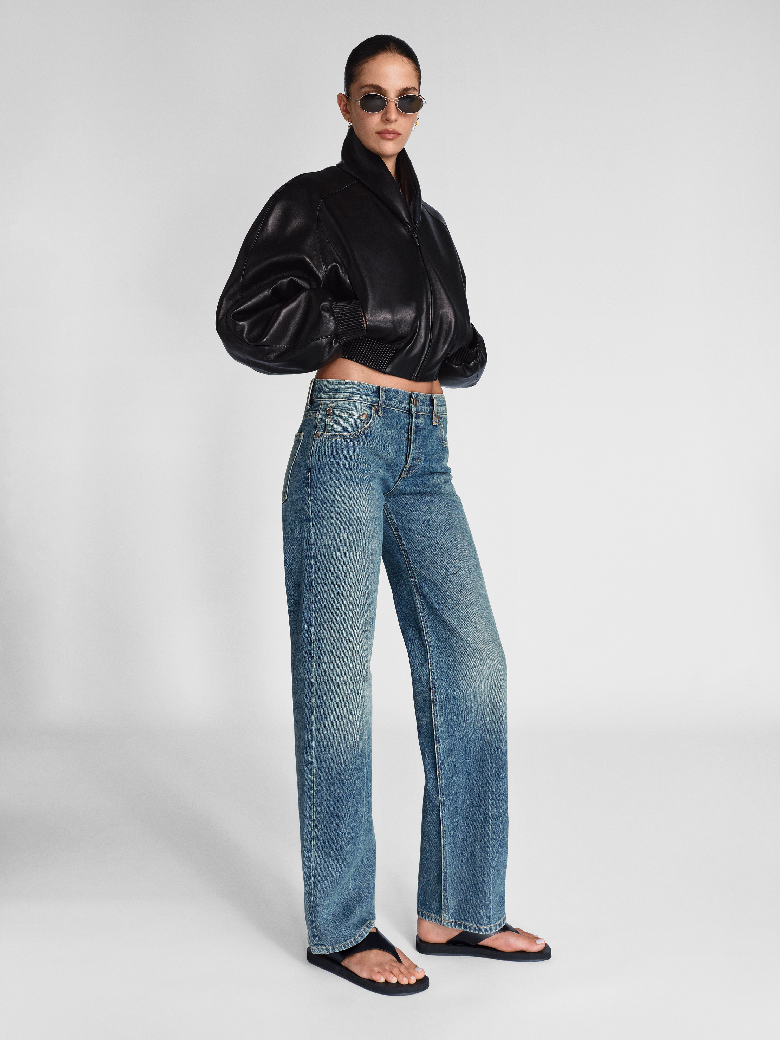 Verne Jean in Rigid Denim