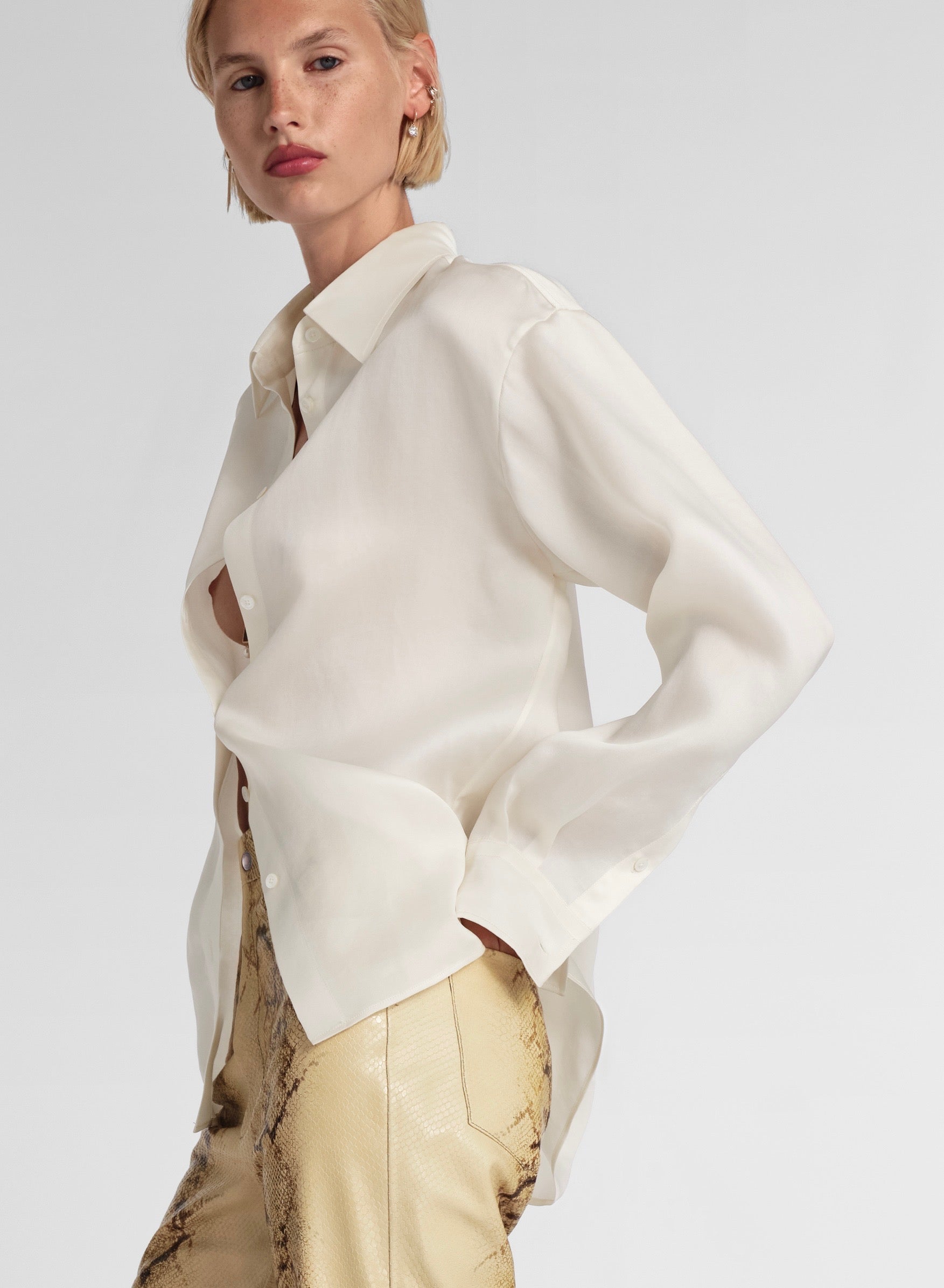 Brein Shirt in Silk