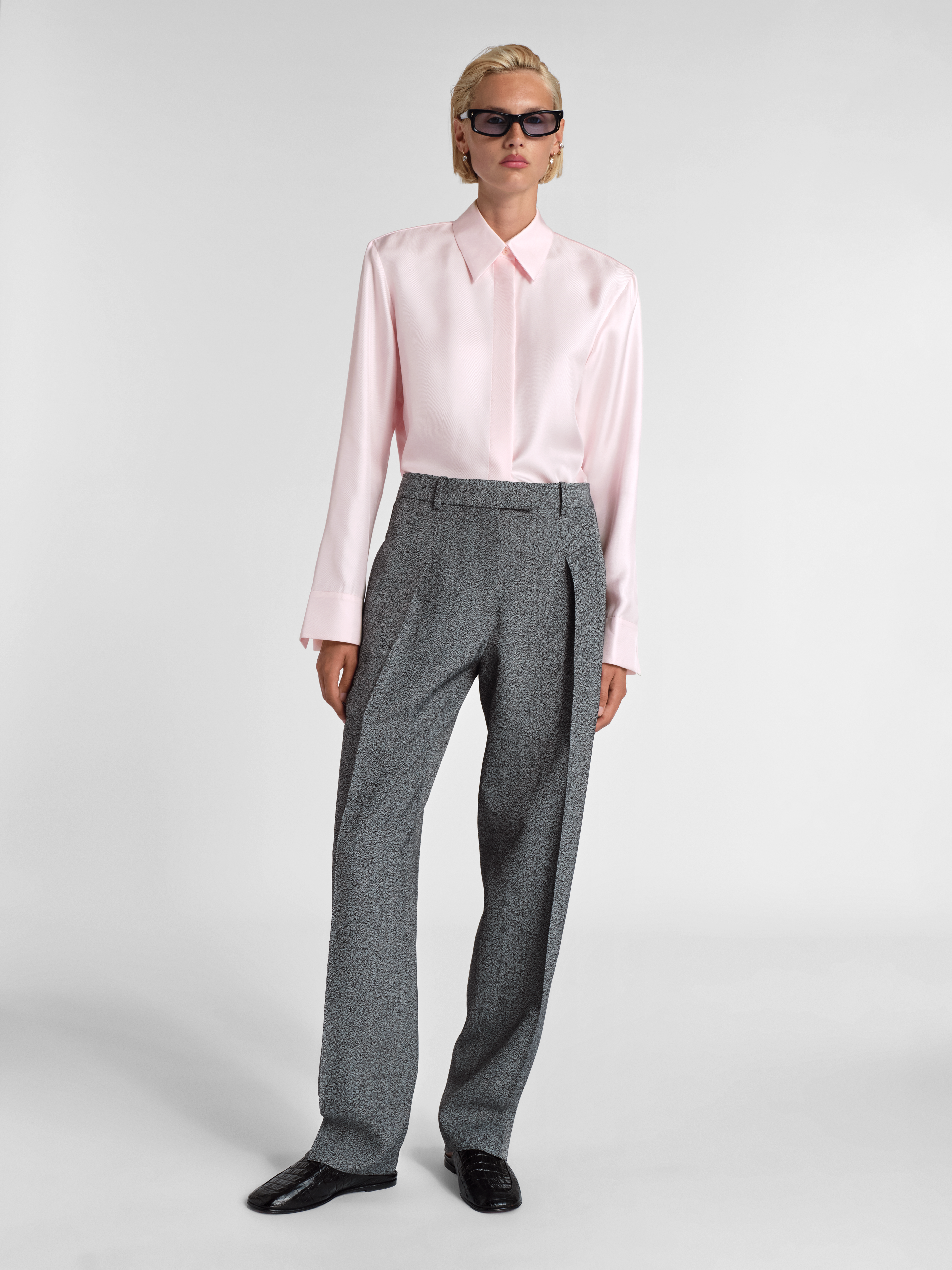 Danika Trouser in Viscose Silk