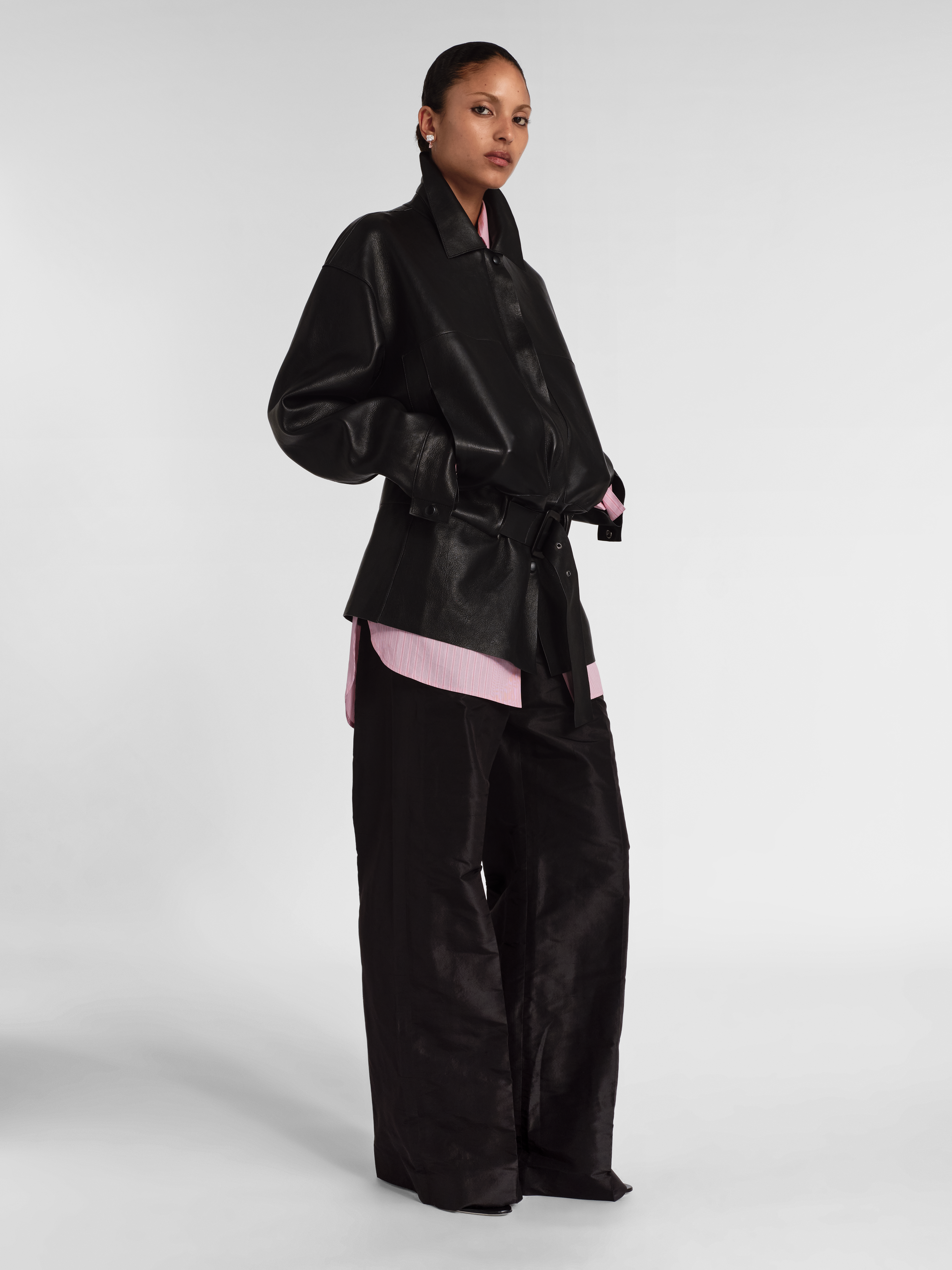 Flint Jacket in Leather