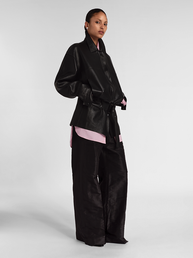 Flint Jacket in Leather