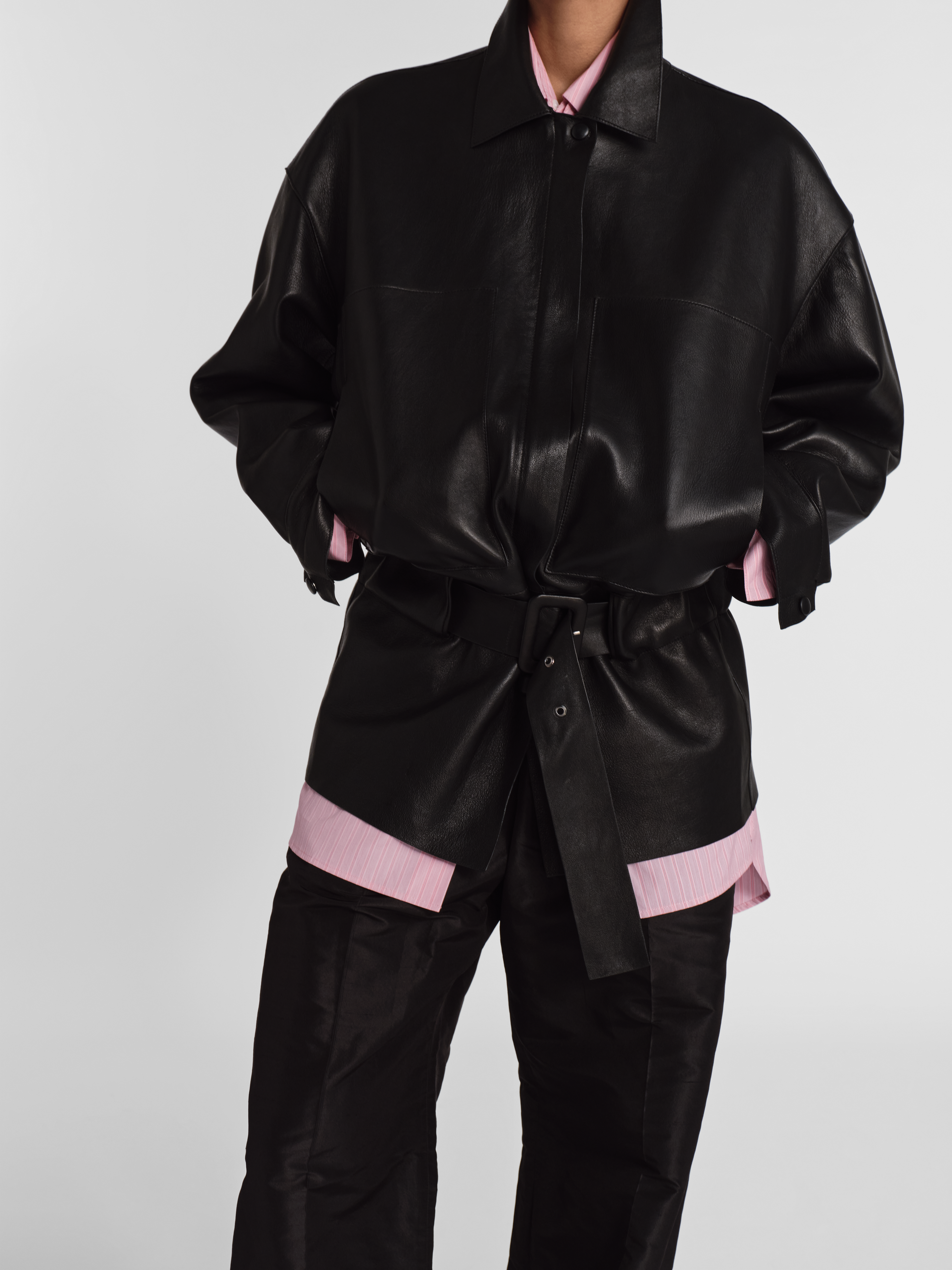 Flint Jacket in Leather