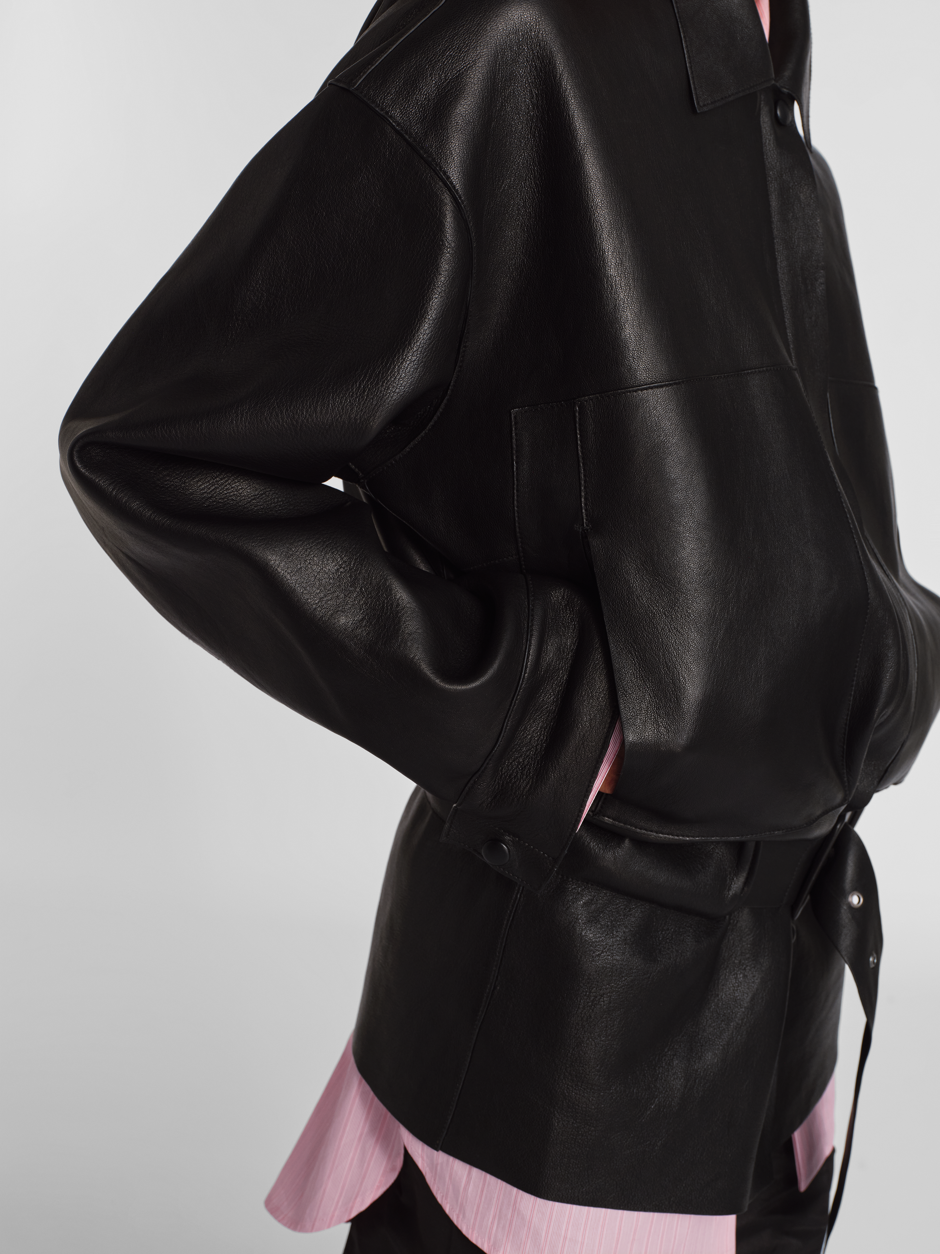 Flint Jacket in Leather