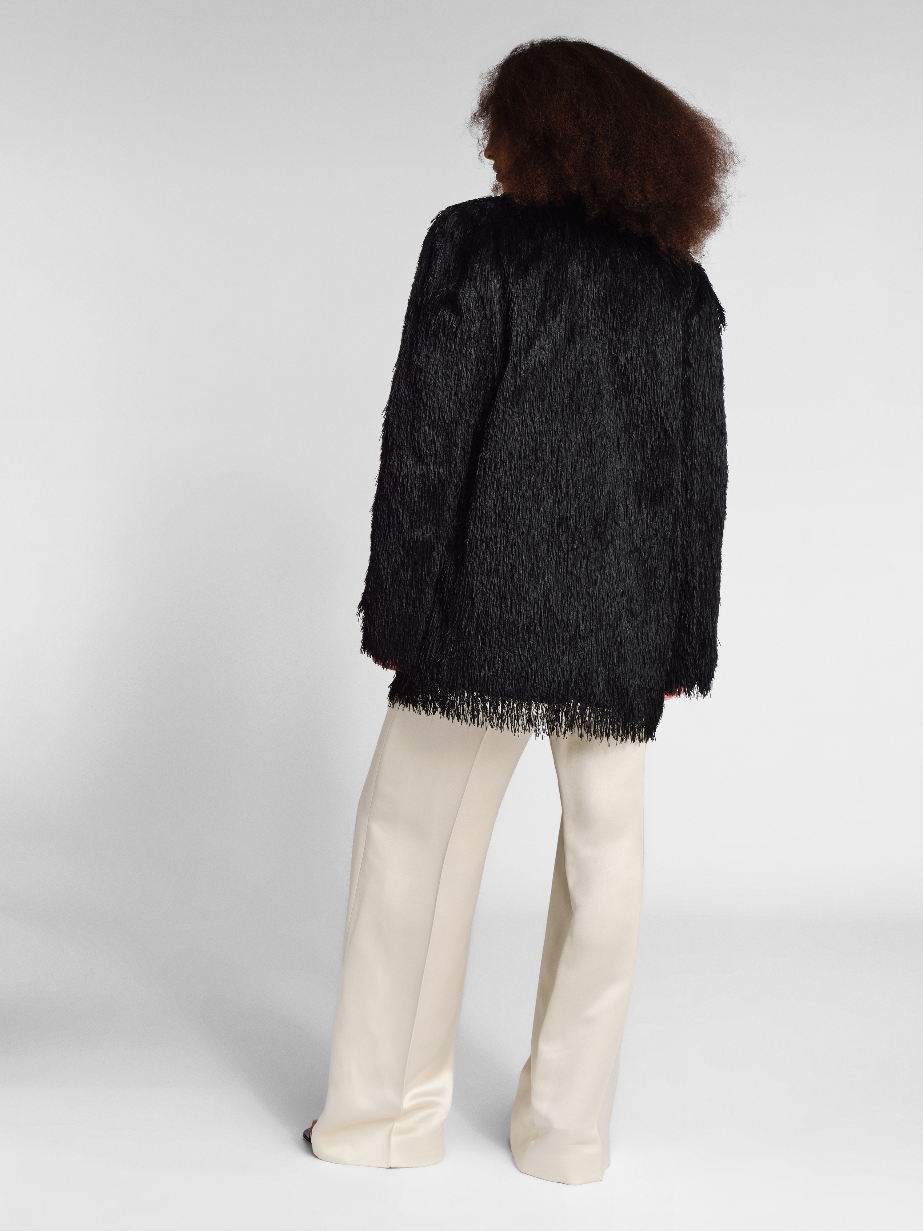 Ravel Coat in Fringe