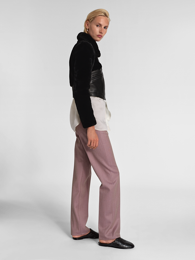 Reese Pant in Wool Viscose