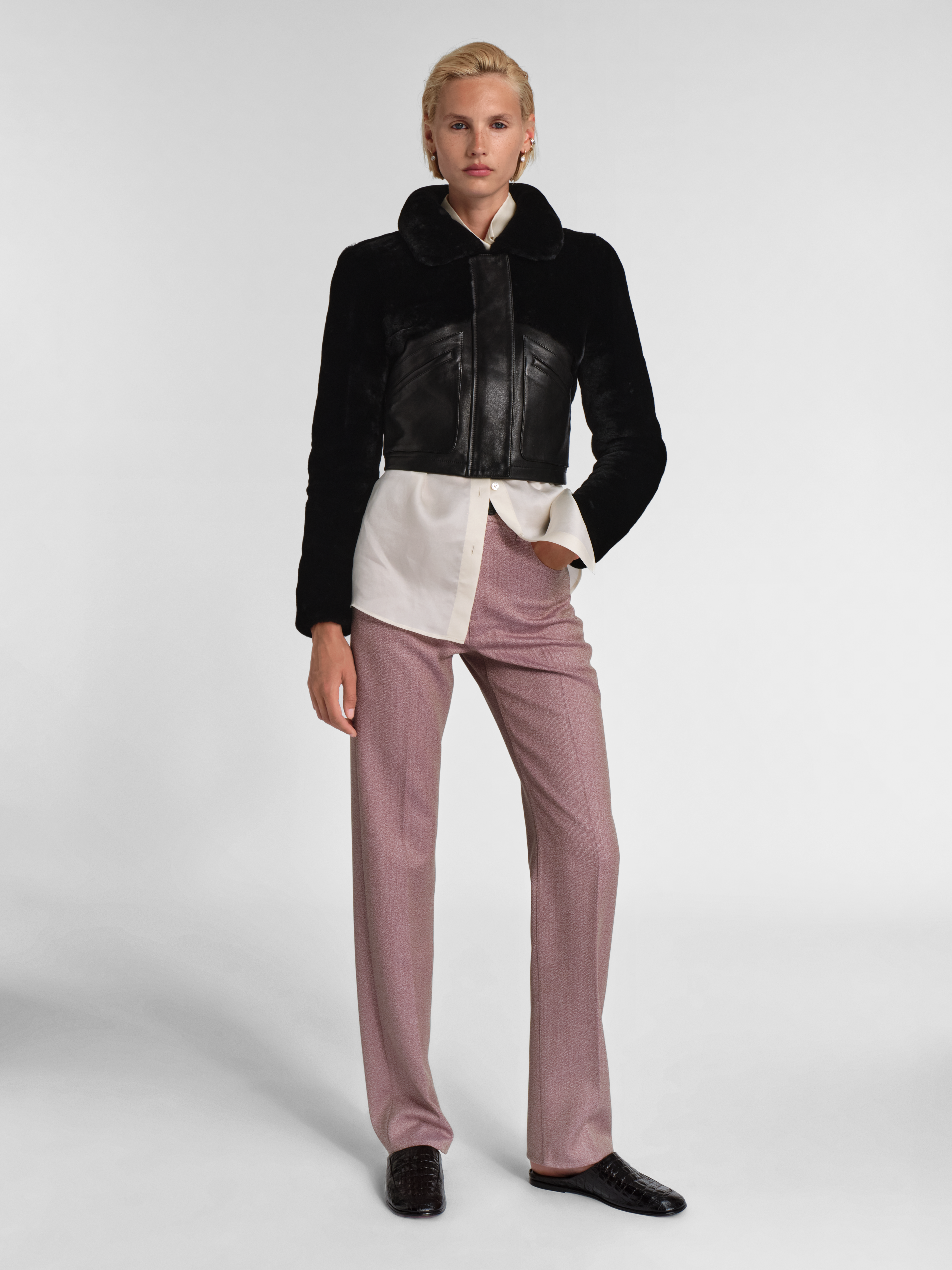 Quinn Jacket in Shearling