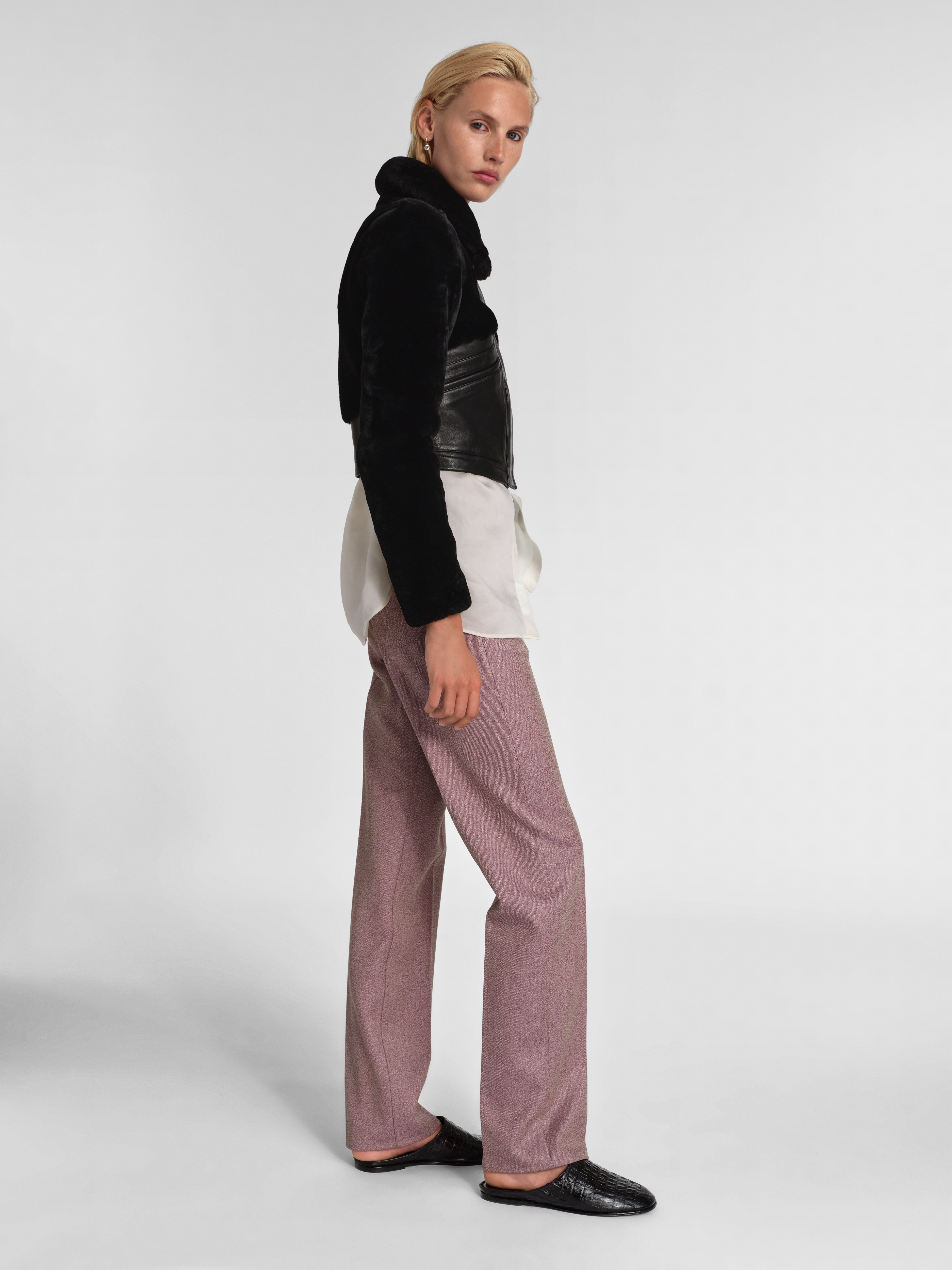 Quinn Jacket in Shearling