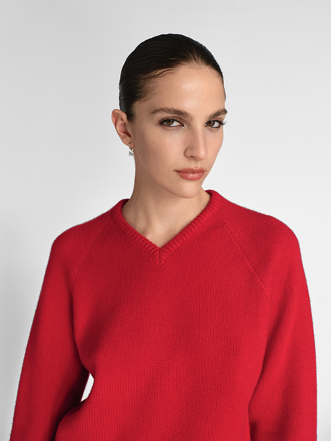 Elara Sweater in Wool Cashmere