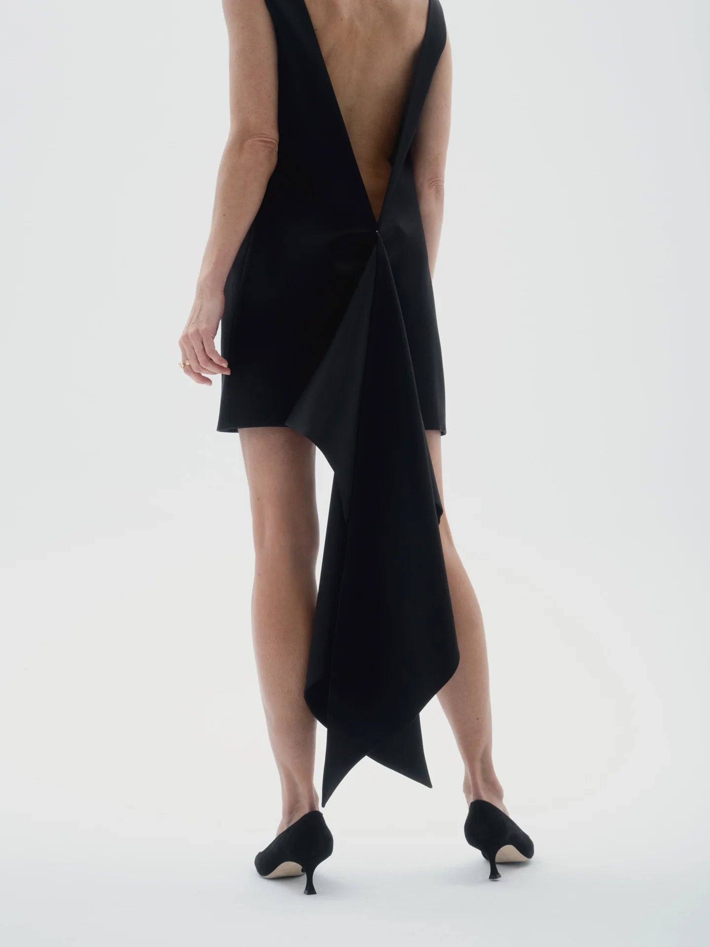 Daqi Dress in Silk - AFLALO