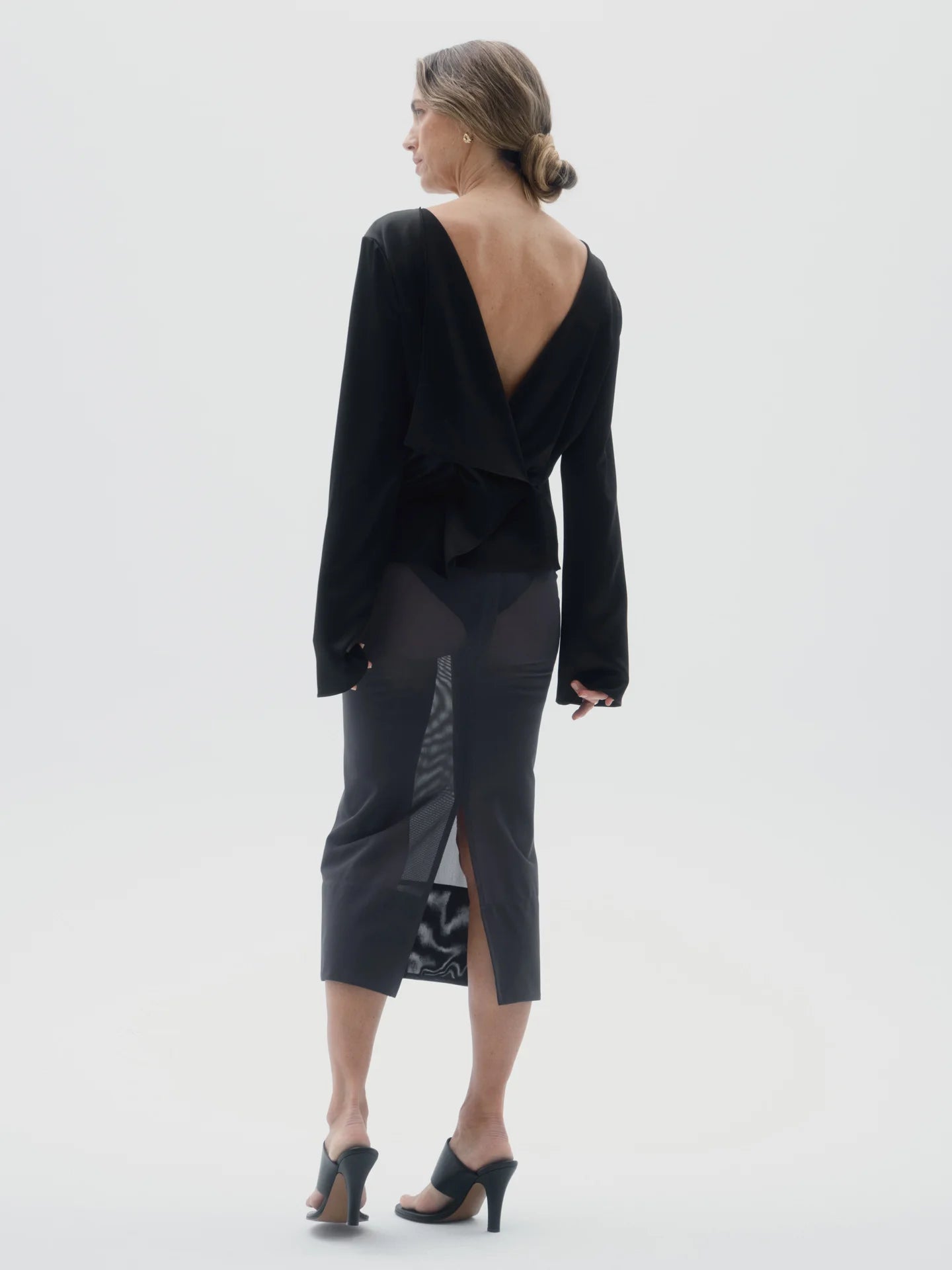 Fifi Skirt in Mesh - AFLALO