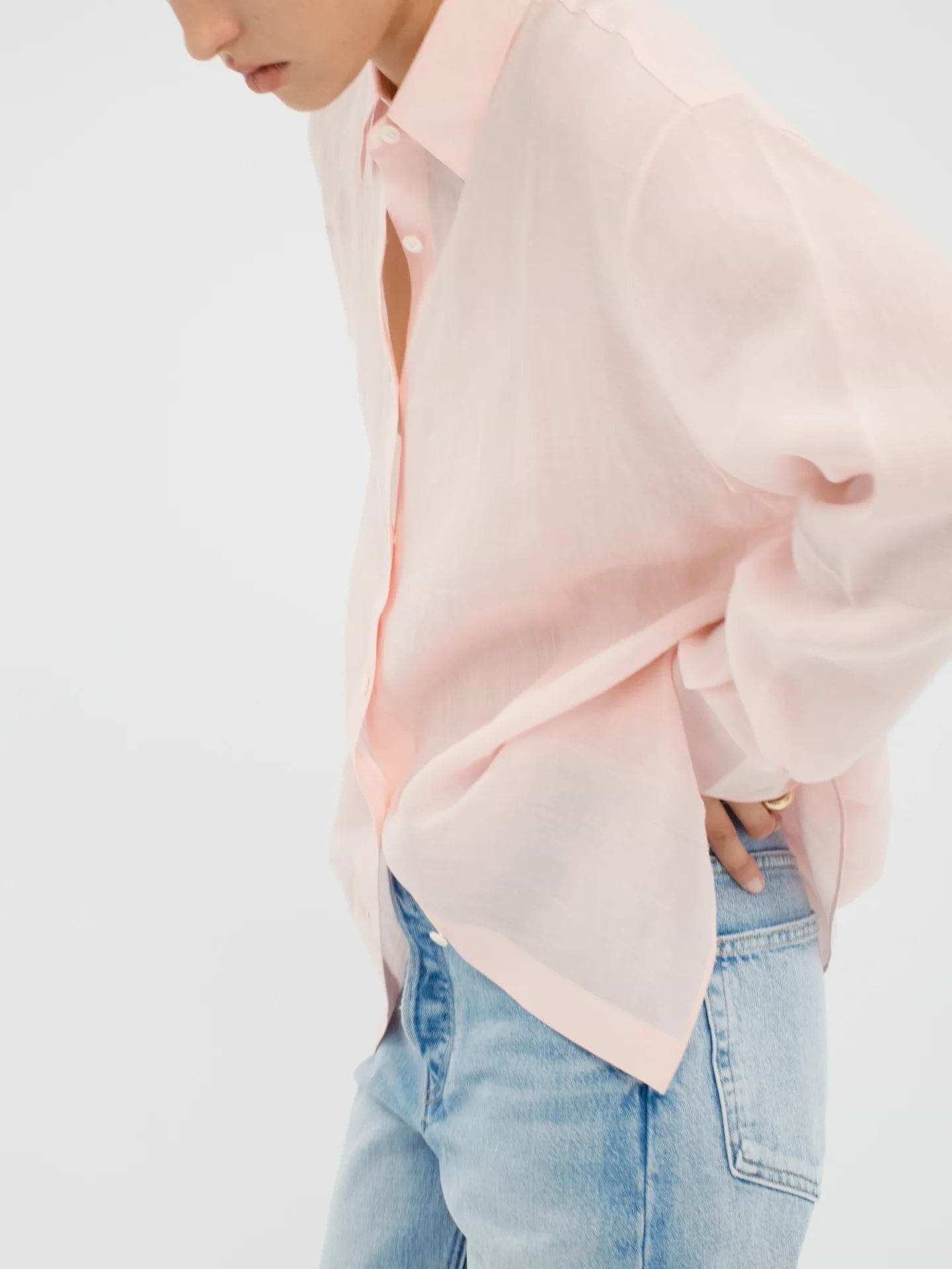 Brein Shirt in Organdy - AFLALO