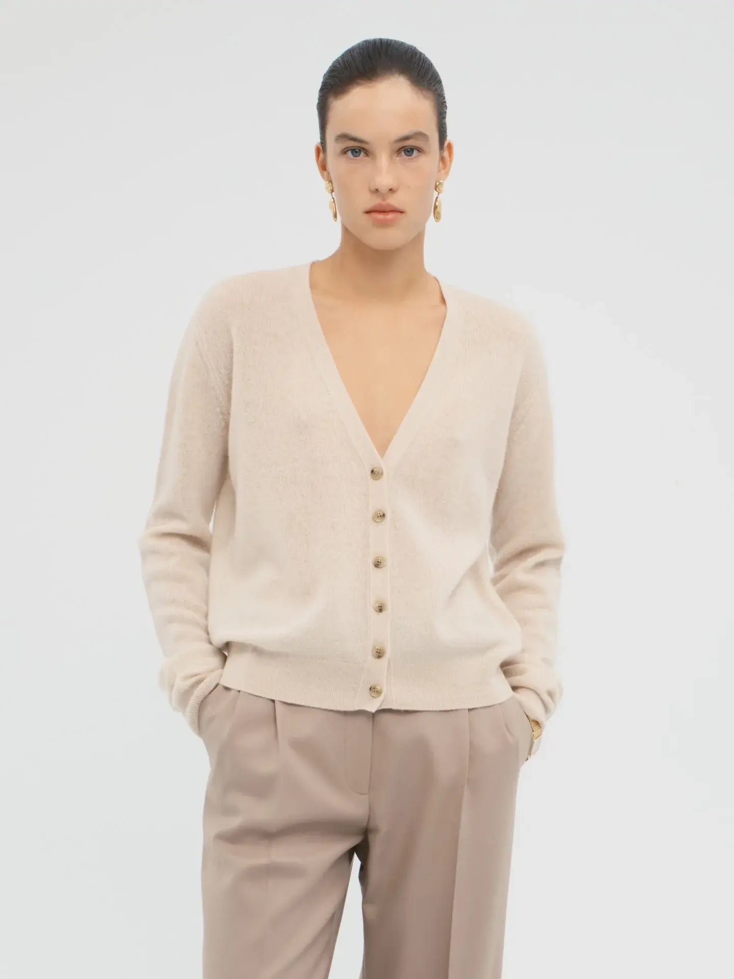 Emerik Cardigan in Cashmere - AFLALO