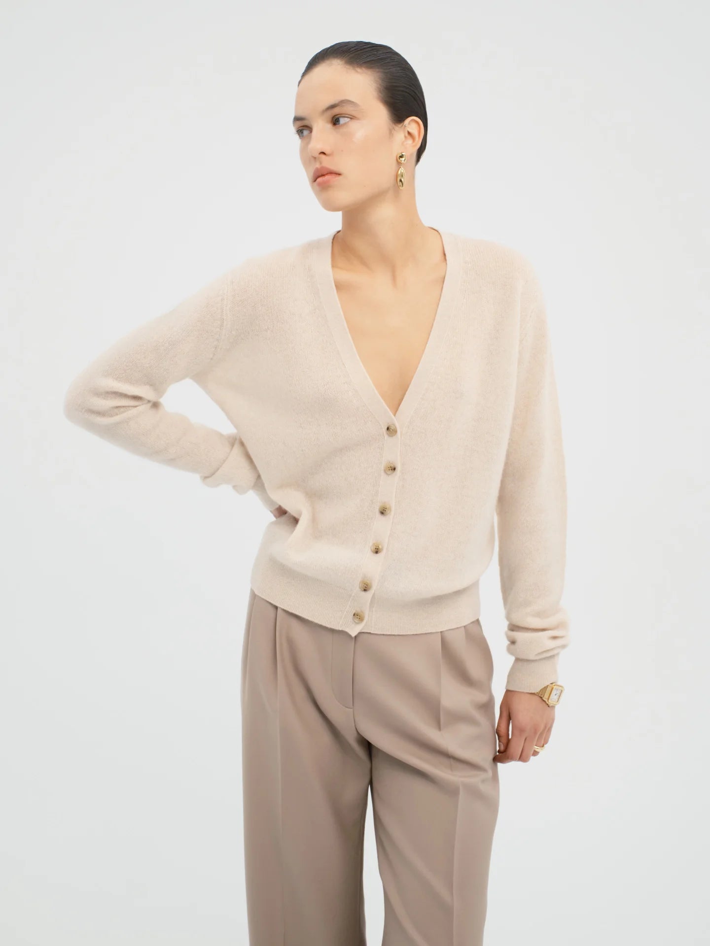 Emerik Cardigan in Cashmere - AFLALO