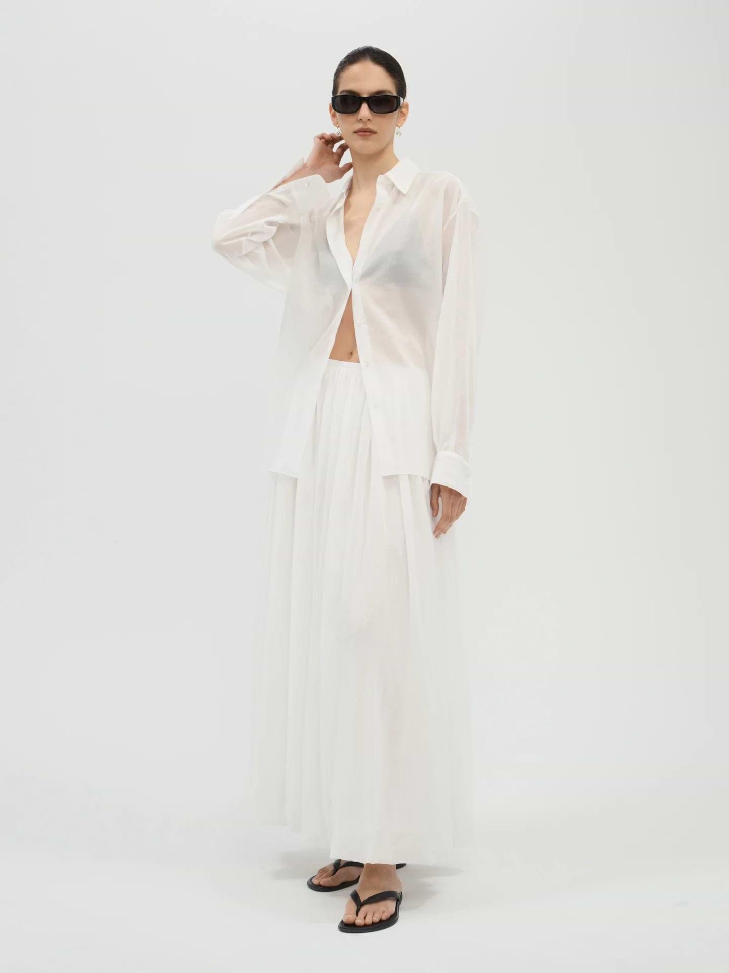 Brein Shirt in Cotton - AFLALO