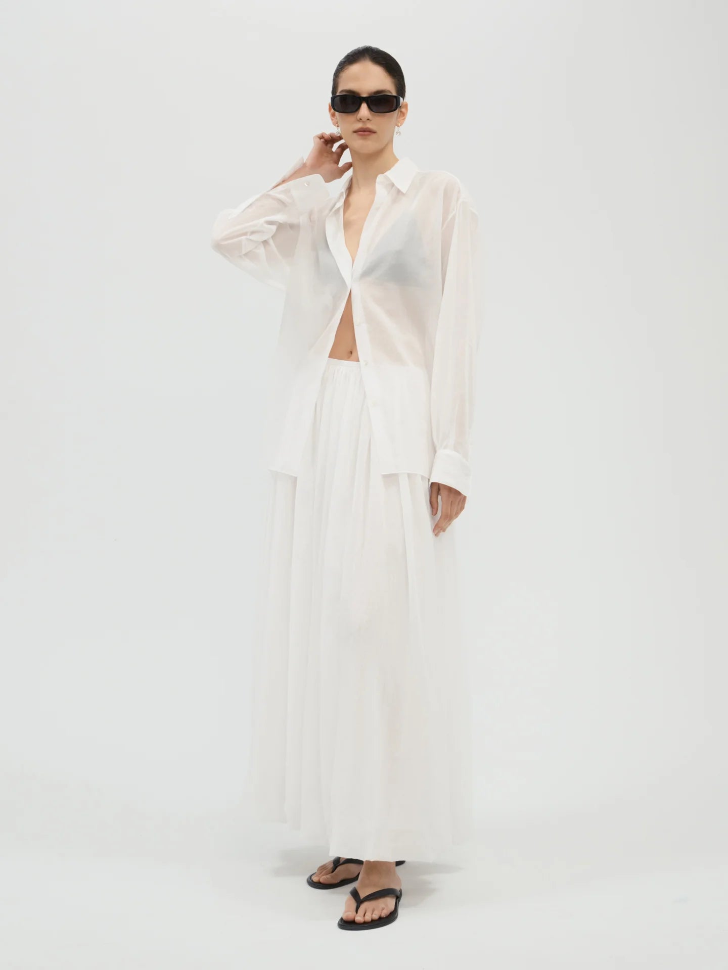 Lenara Skirt in Cotton - AFLALO