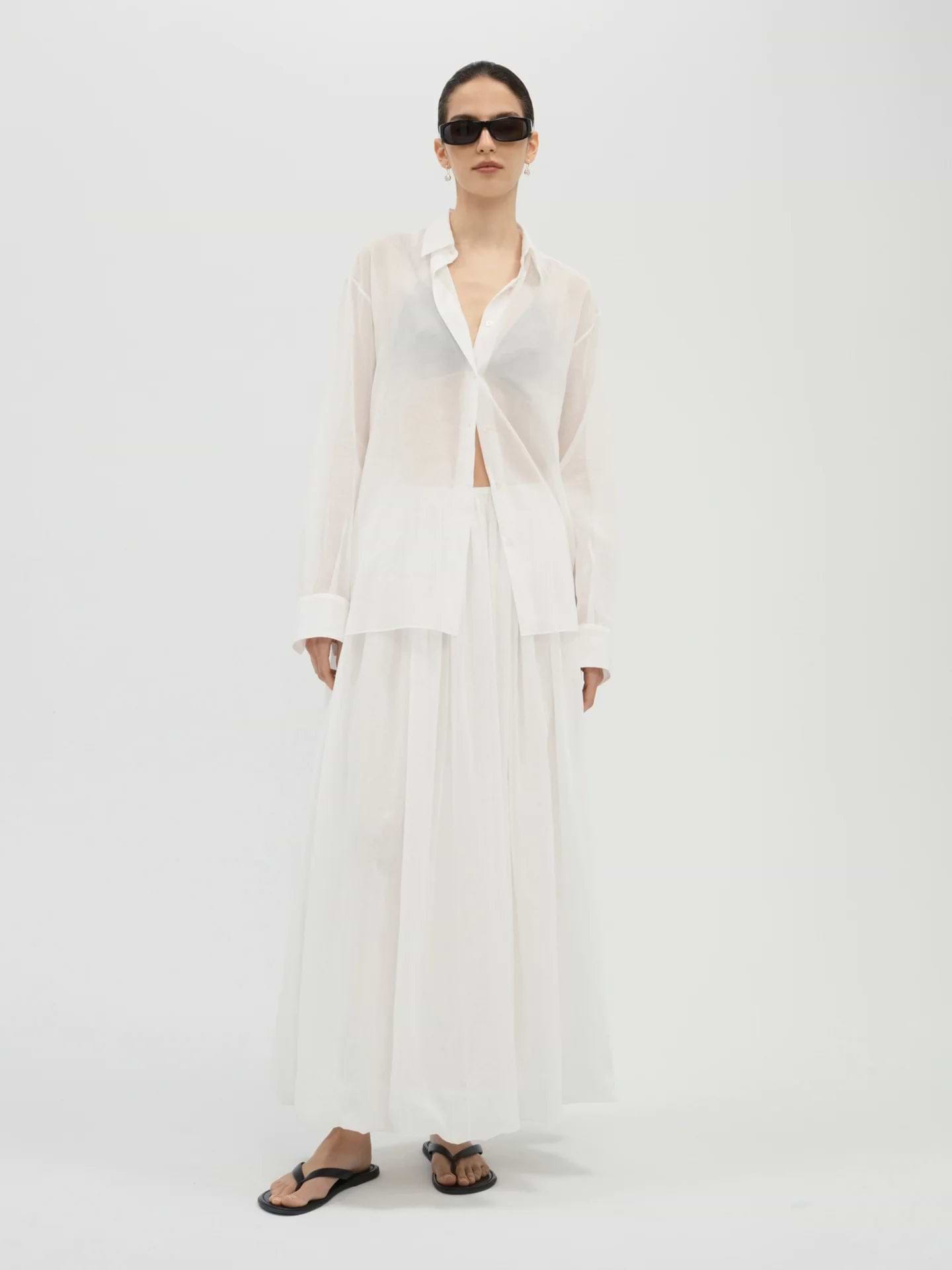 Brein Shirt in Cotton - AFLALO