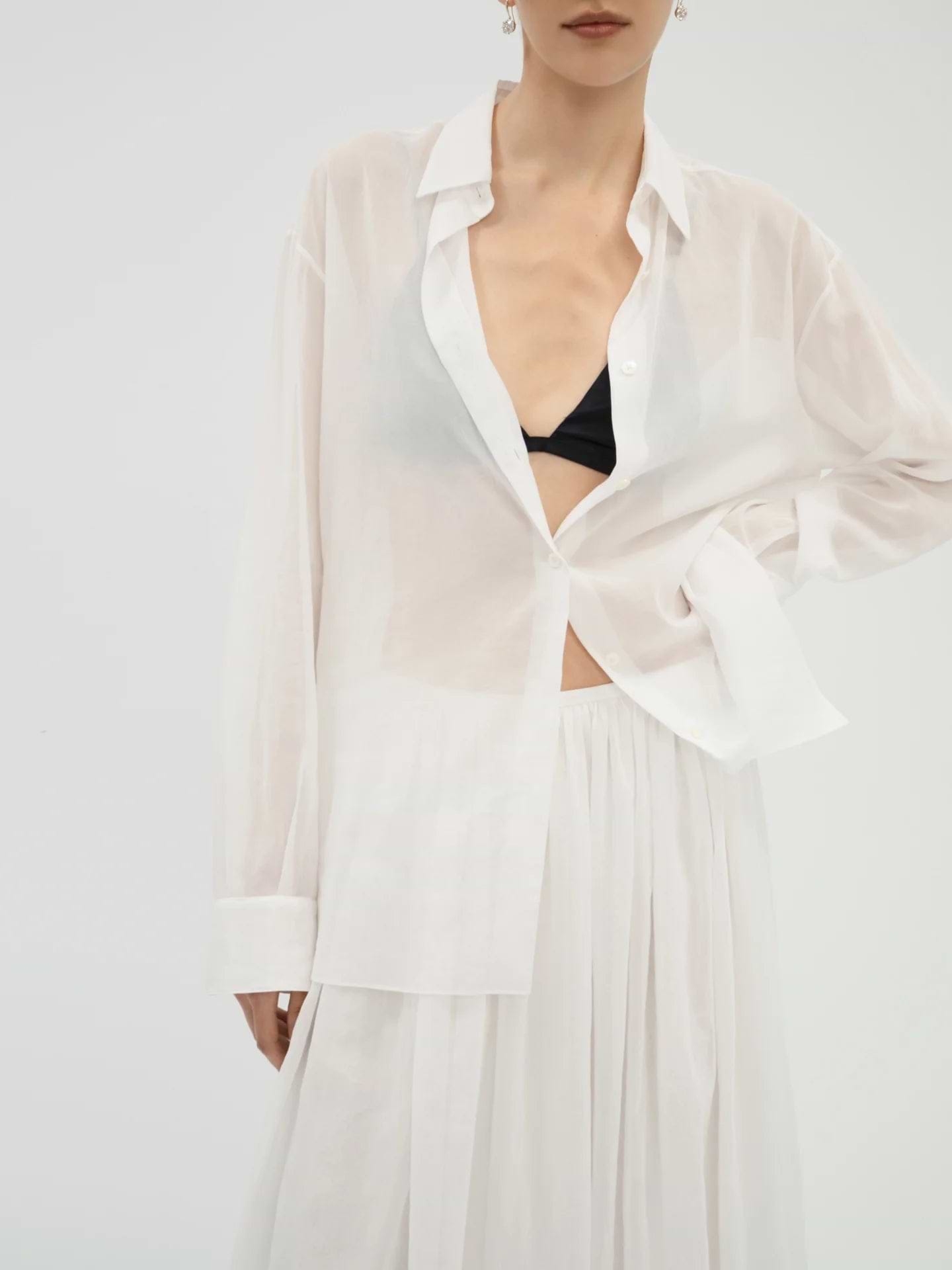 Brein Shirt in Cotton - AFLALO