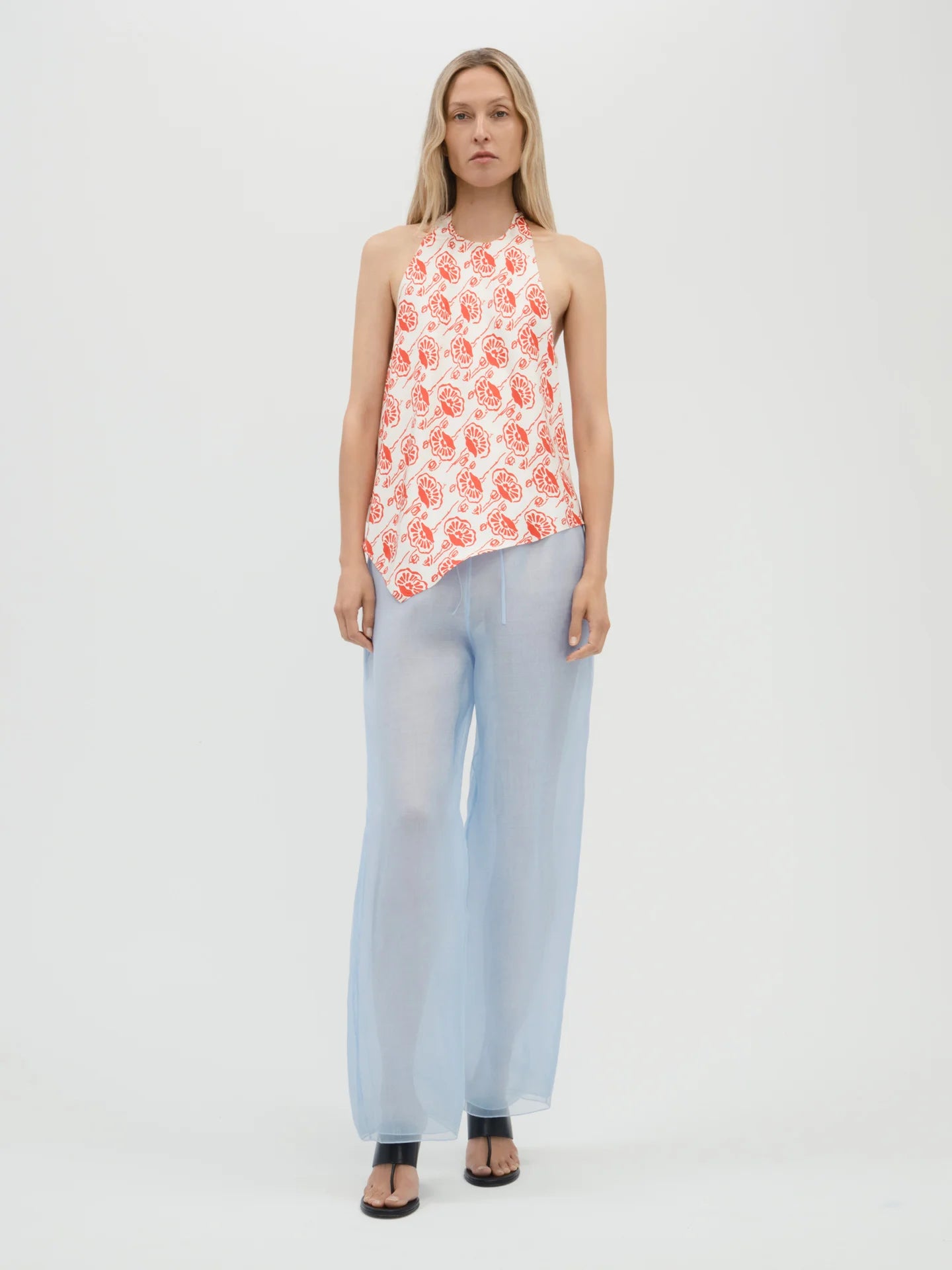 Auvira Top in Silk - AFLALO