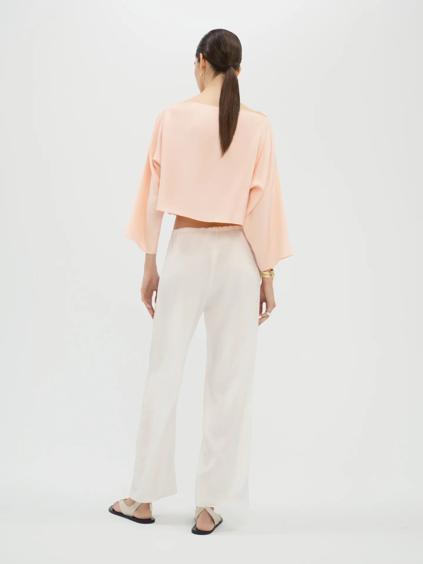 Elestra Top in Silk - AFLALO
