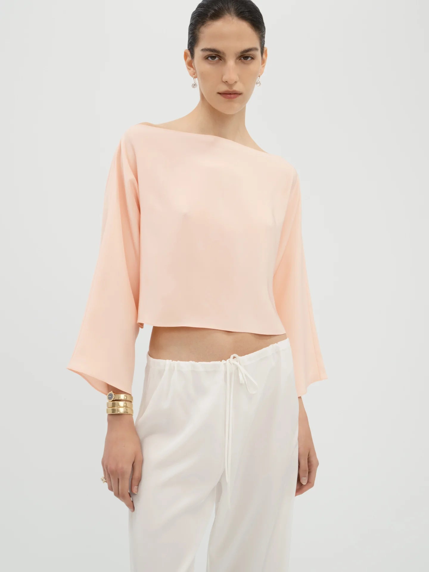 Elestra Top in Silk - AFLALO