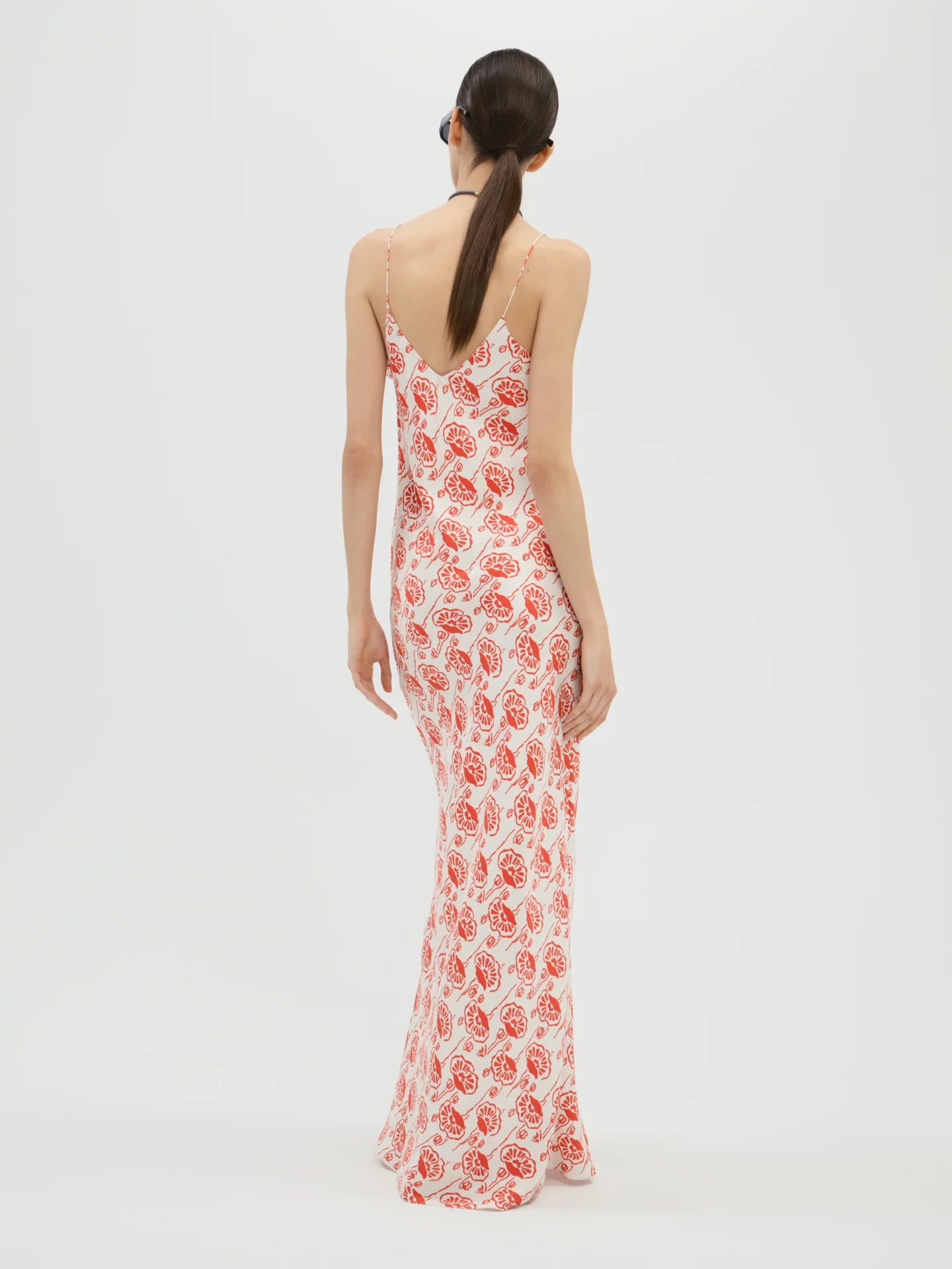 Dahlia Dress in Silk - AFLALO