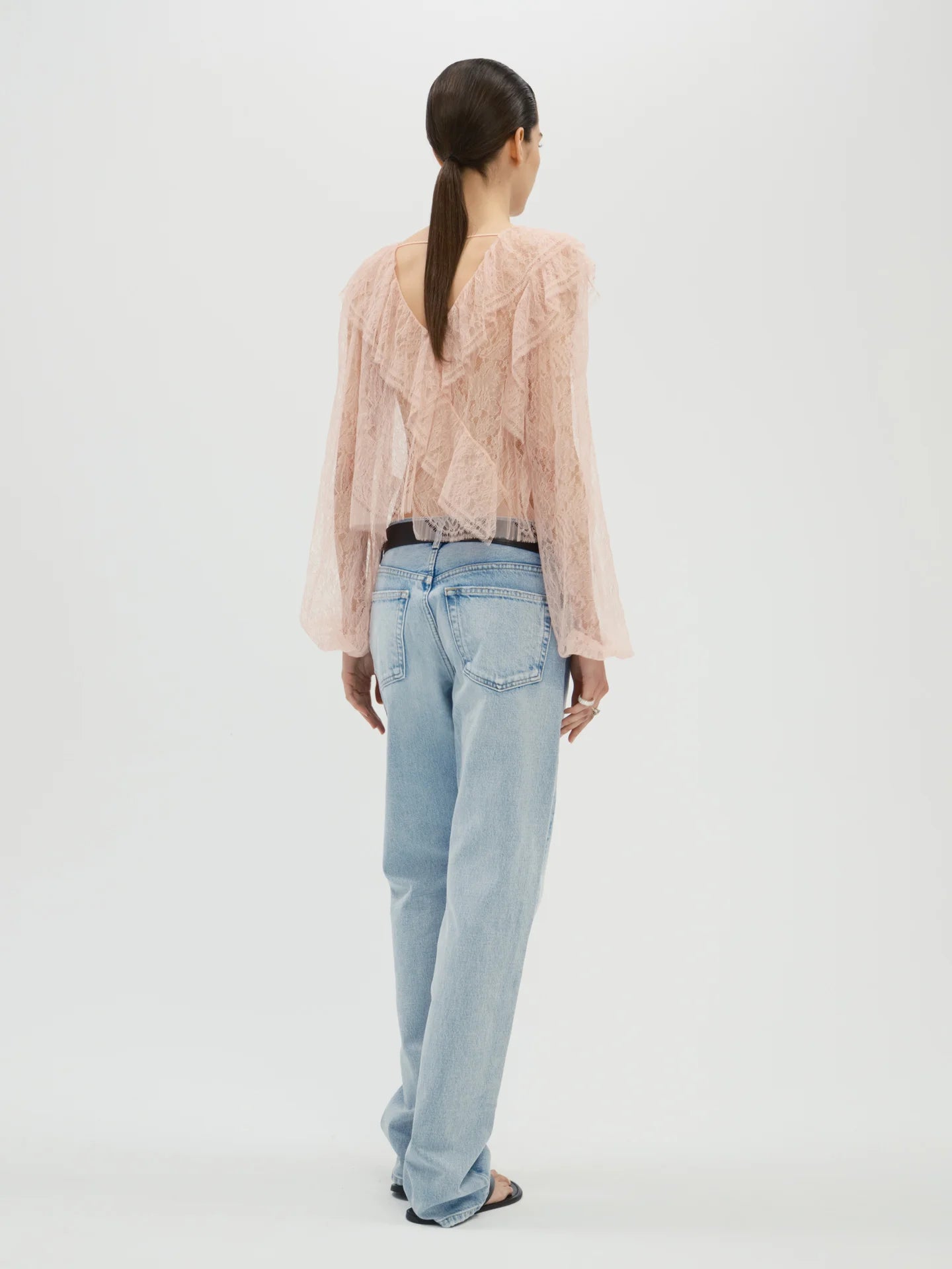 Fiorenza Top in Lace - AFLALO
