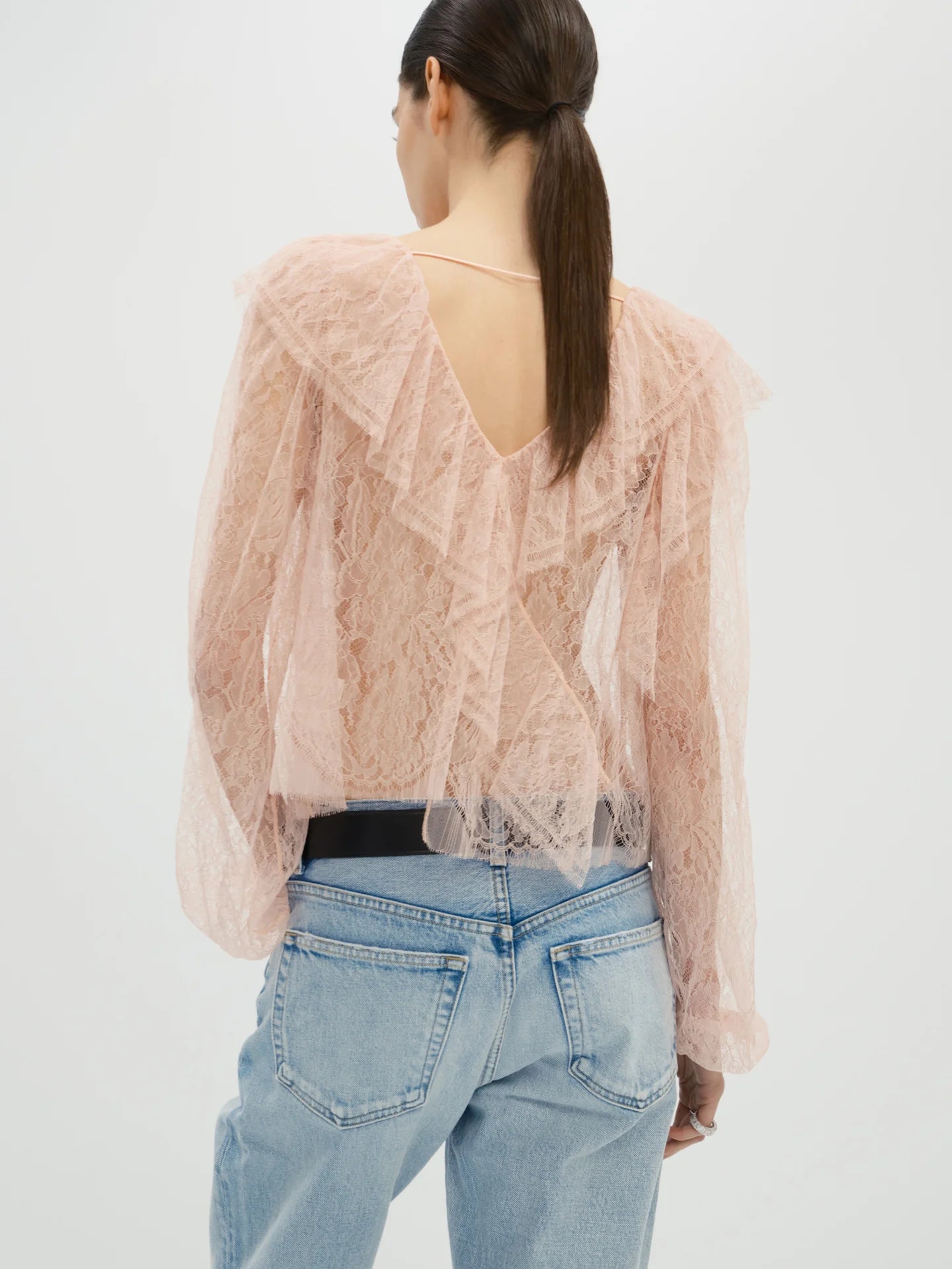 Fiorenza Top in Lace - AFLALO