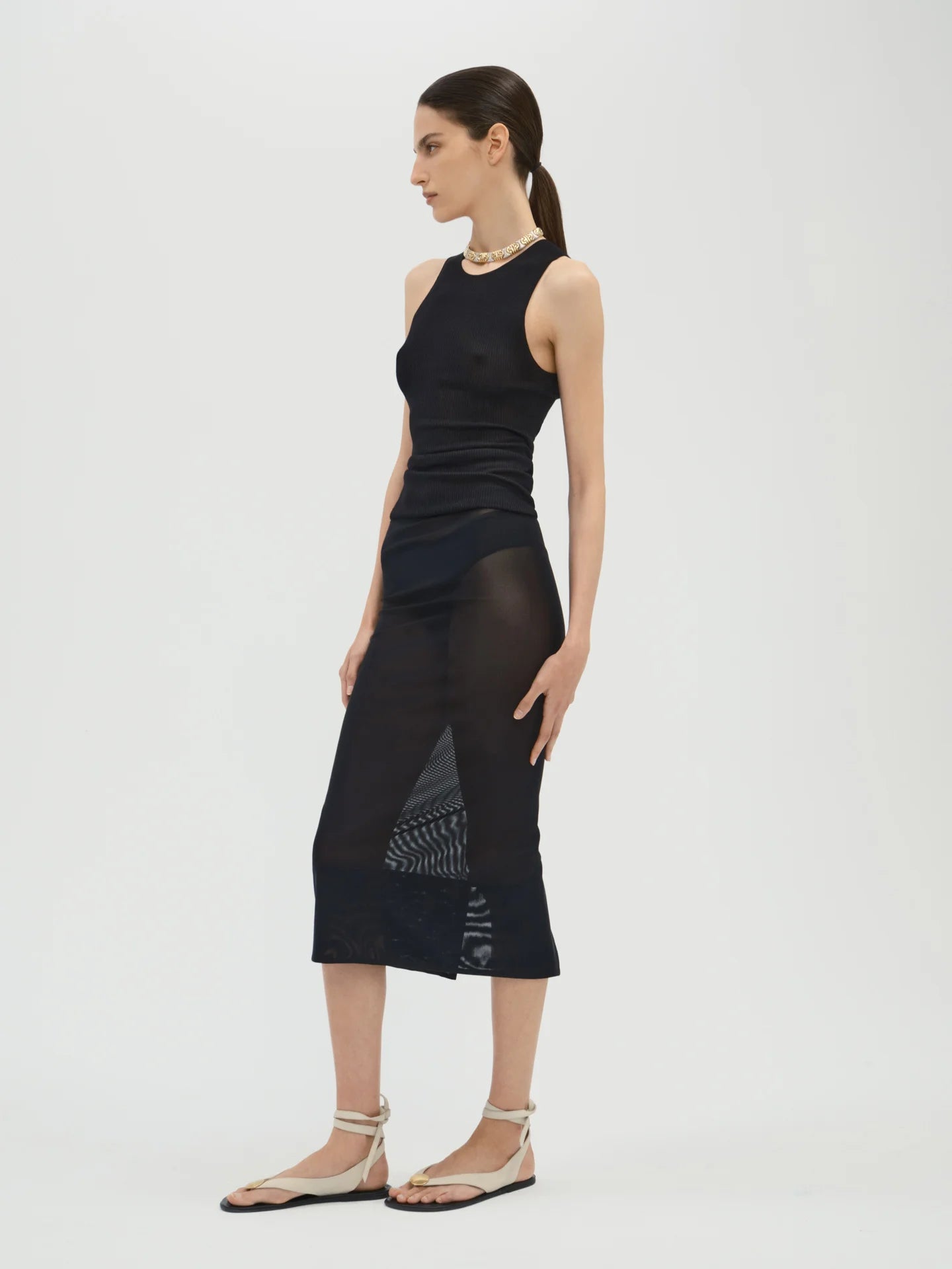 Fifi Skirt in Mesh - AFLALO