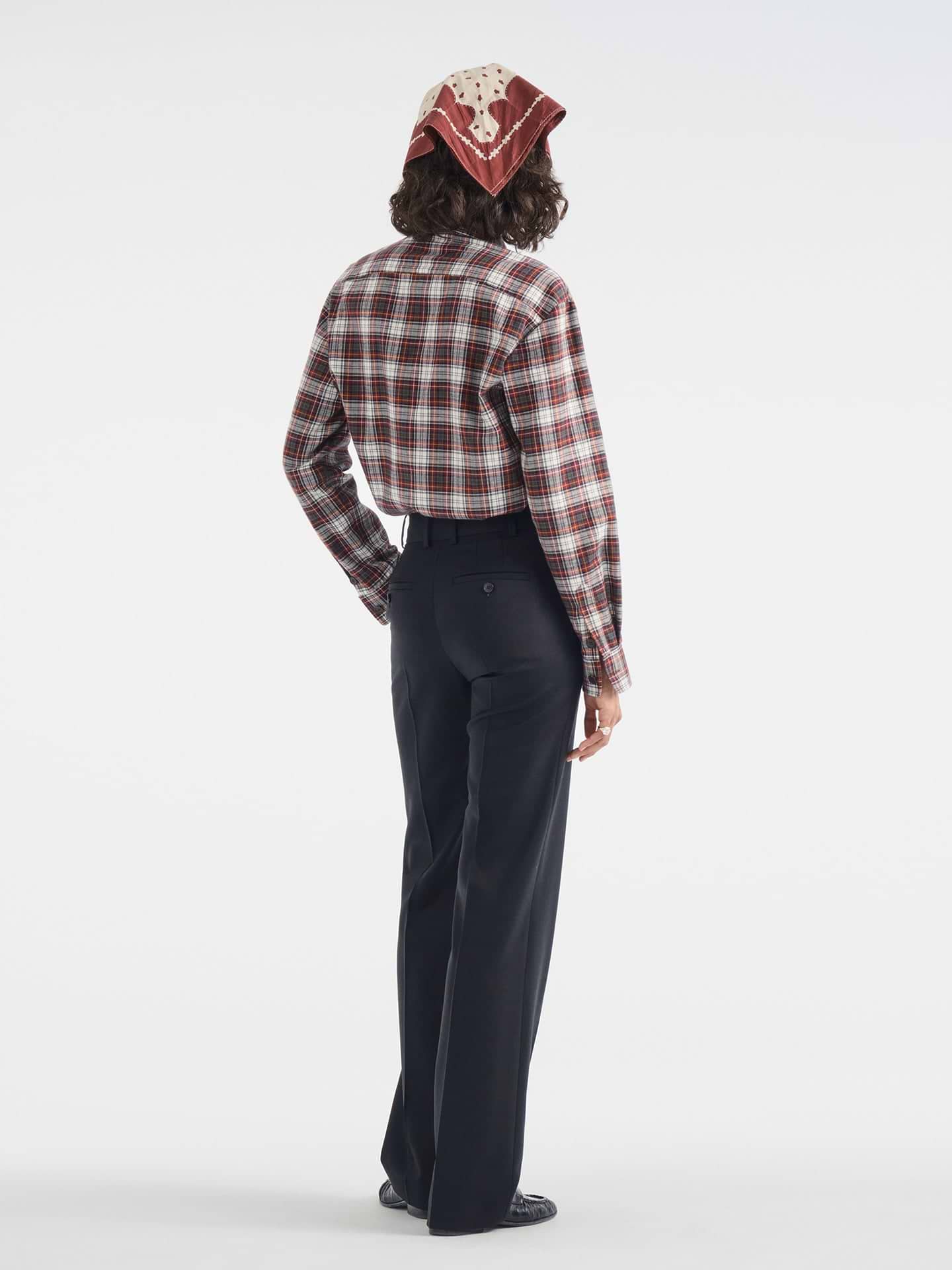 Ghai Pant in Wool - AFLALO