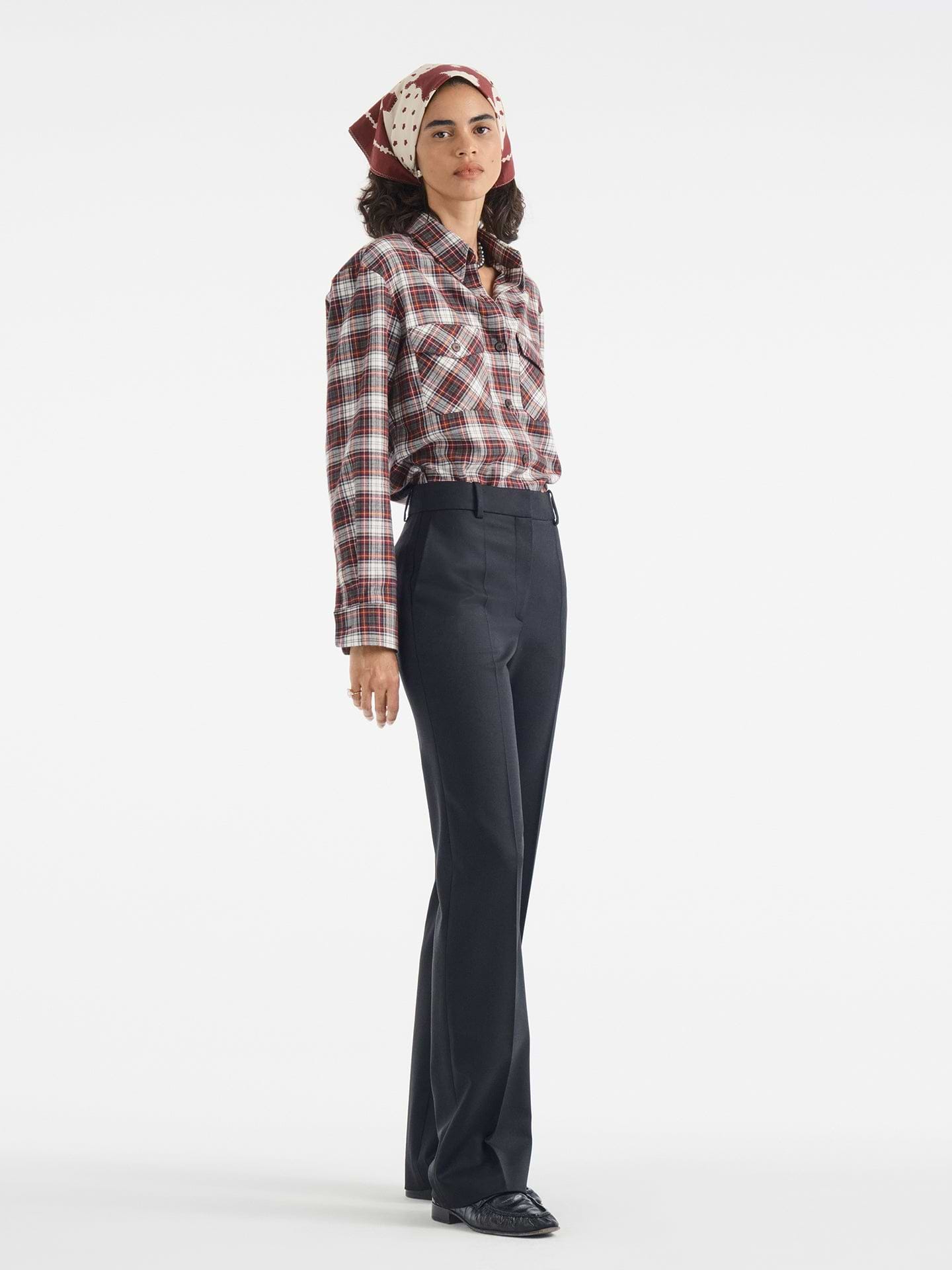 Ghai Pant in Wool - AFLALO