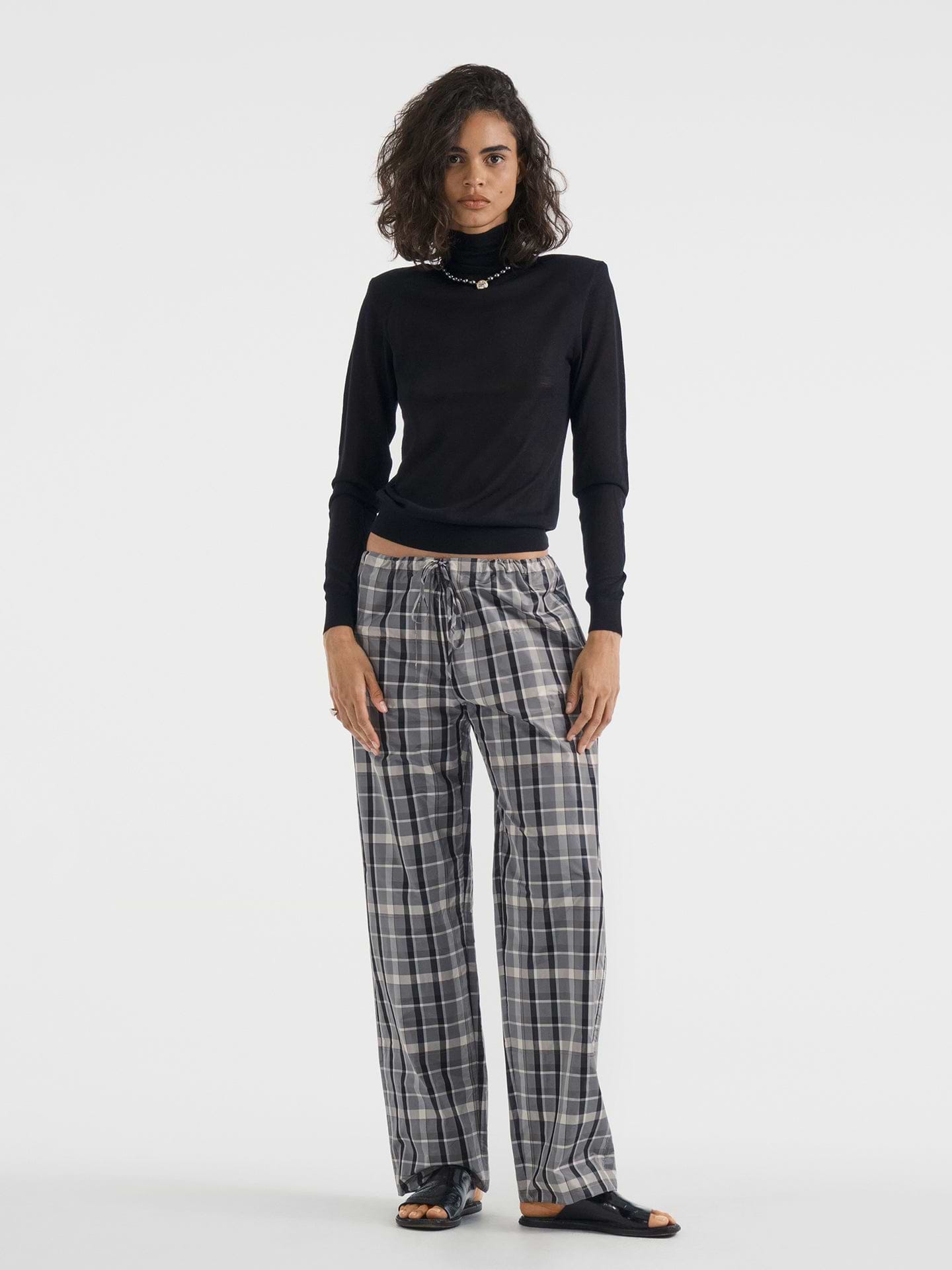 Byron Pant in Silk - AFLALO