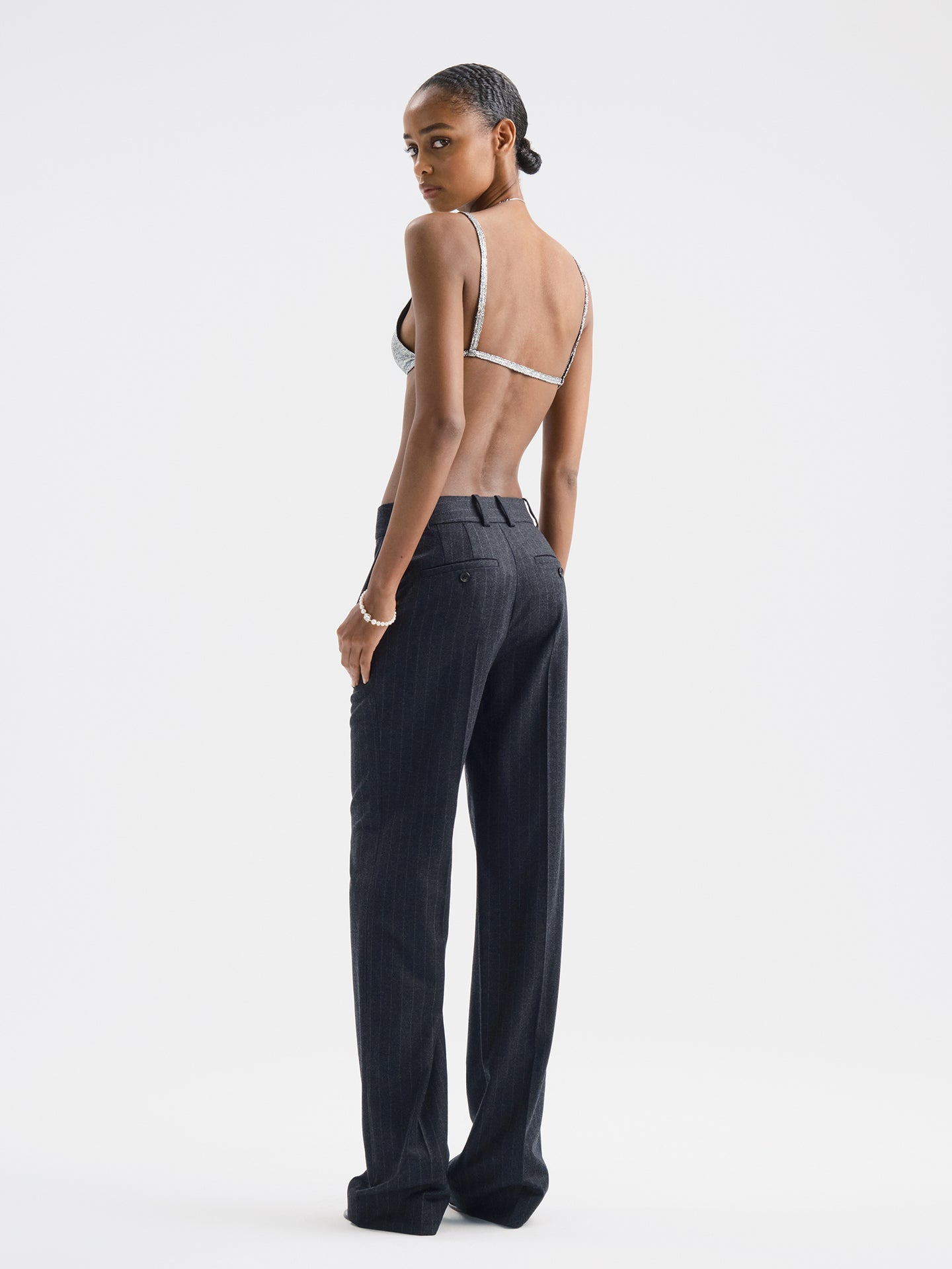 Ghai Pant in Wool Cashmere - AFLALO