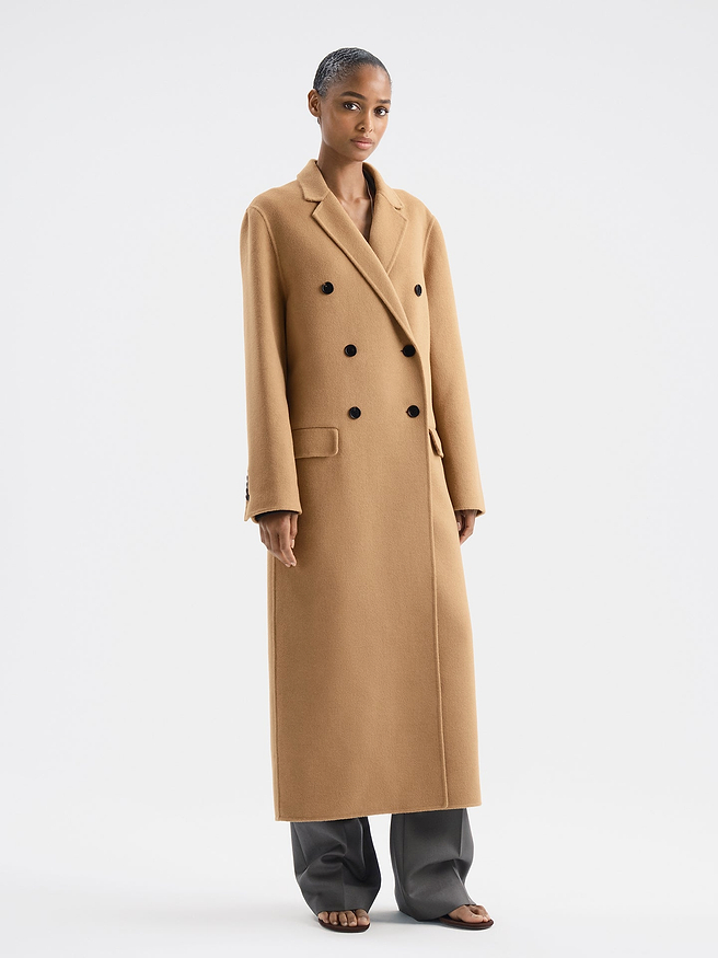Valent Coat in Angora Wool - AFLALO