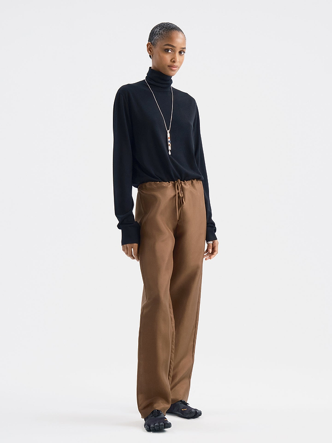 Byron Pant in Silk - AFLALO