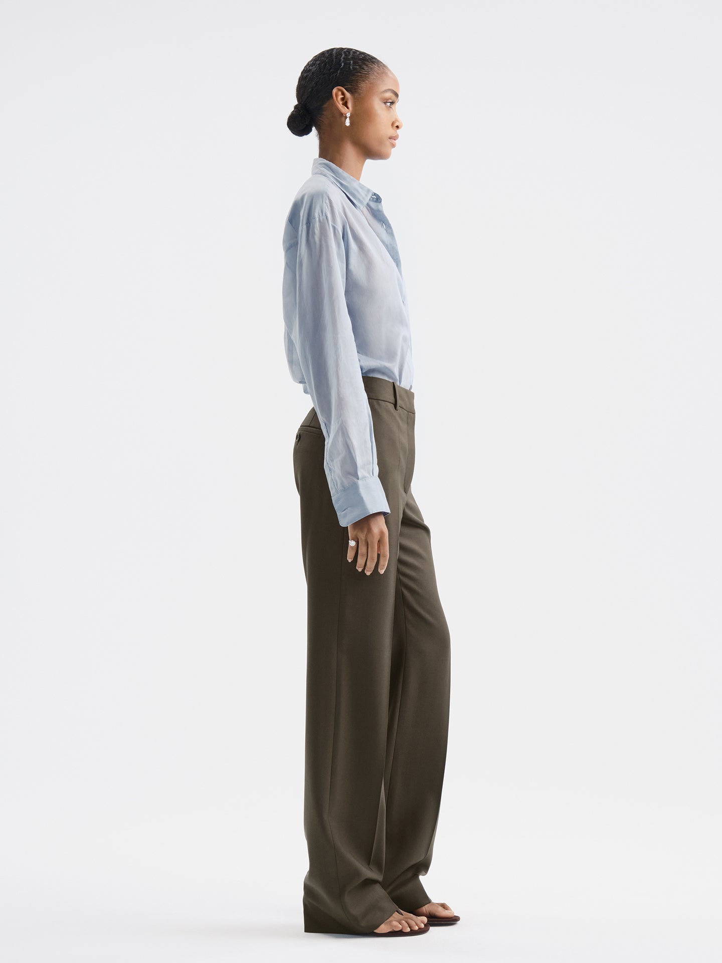 Brein Shirt in Organdy - AFLALO