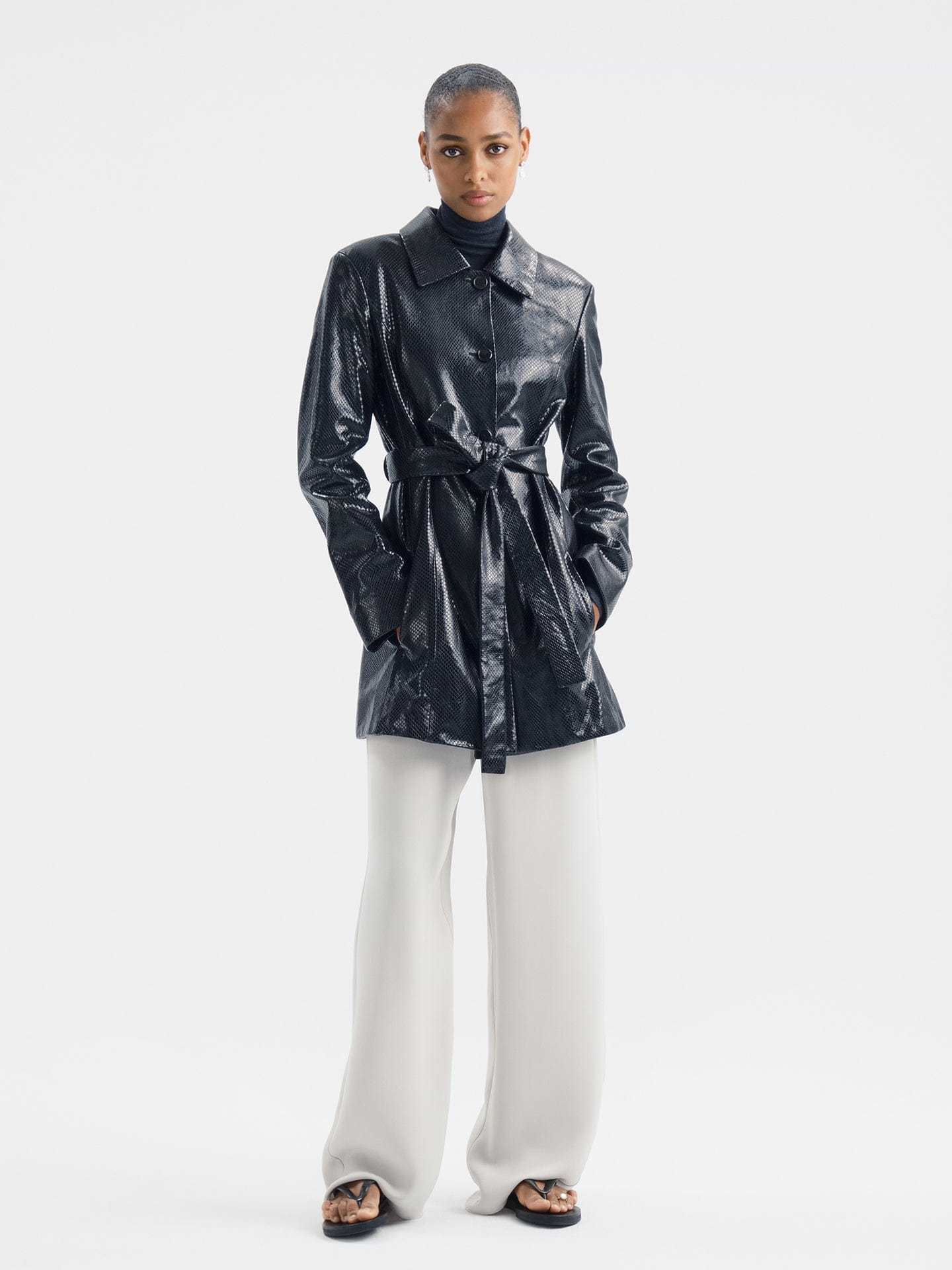 Ater Pant in Silk - AFLALO