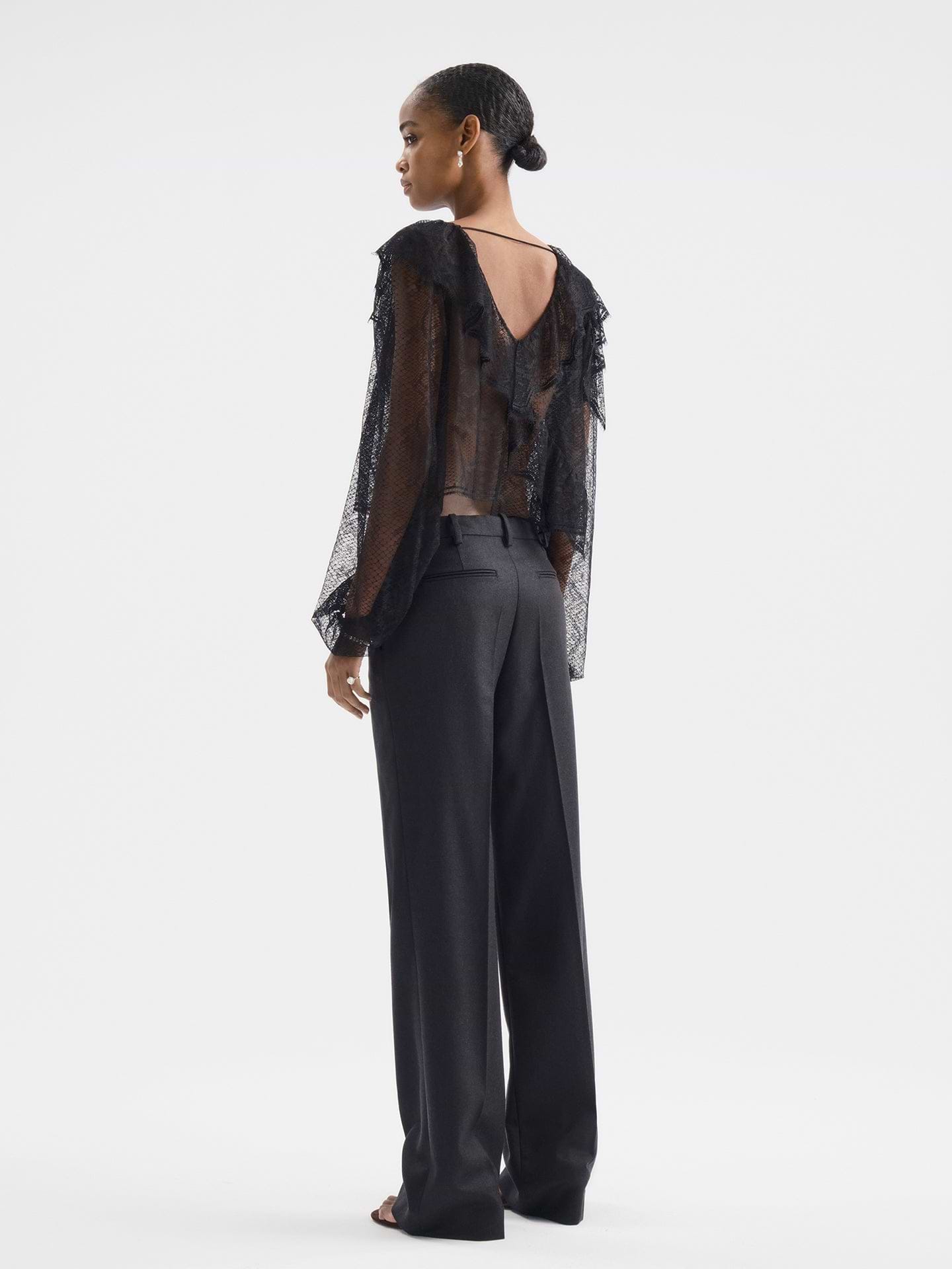 Fiorenza Top in Lace - AFLALO