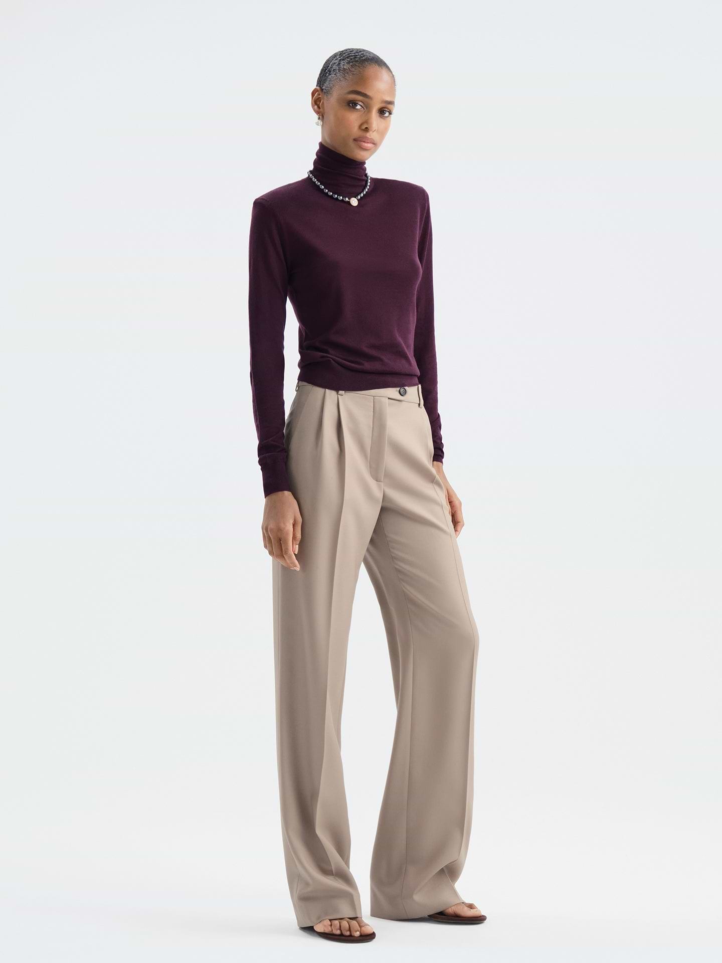 Gide Sweater in Wool - AFLALO