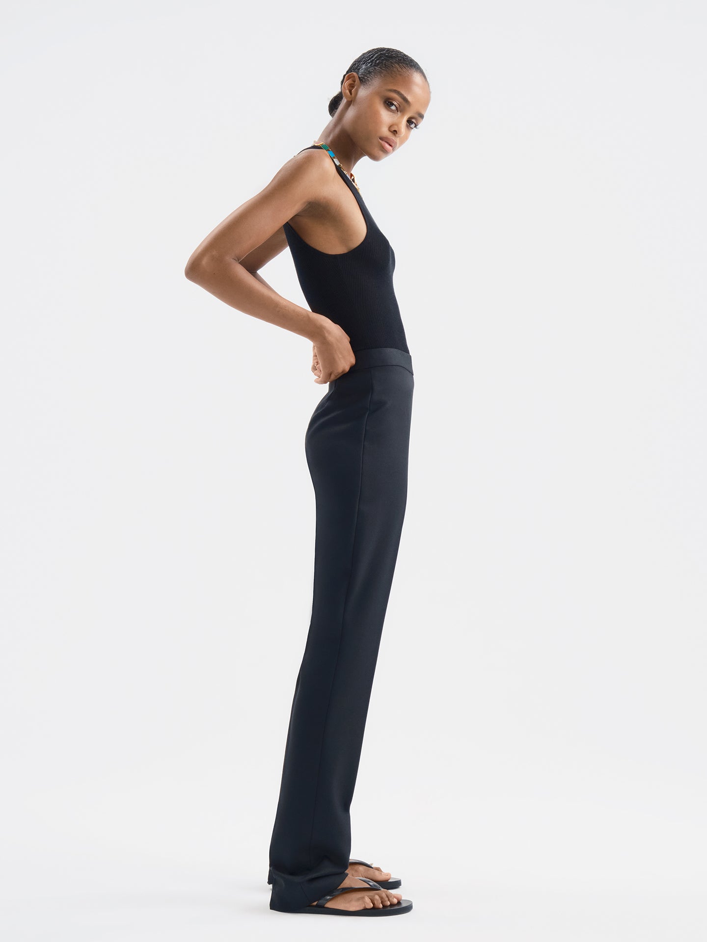 Cira Tank in Wool - AFLALO
