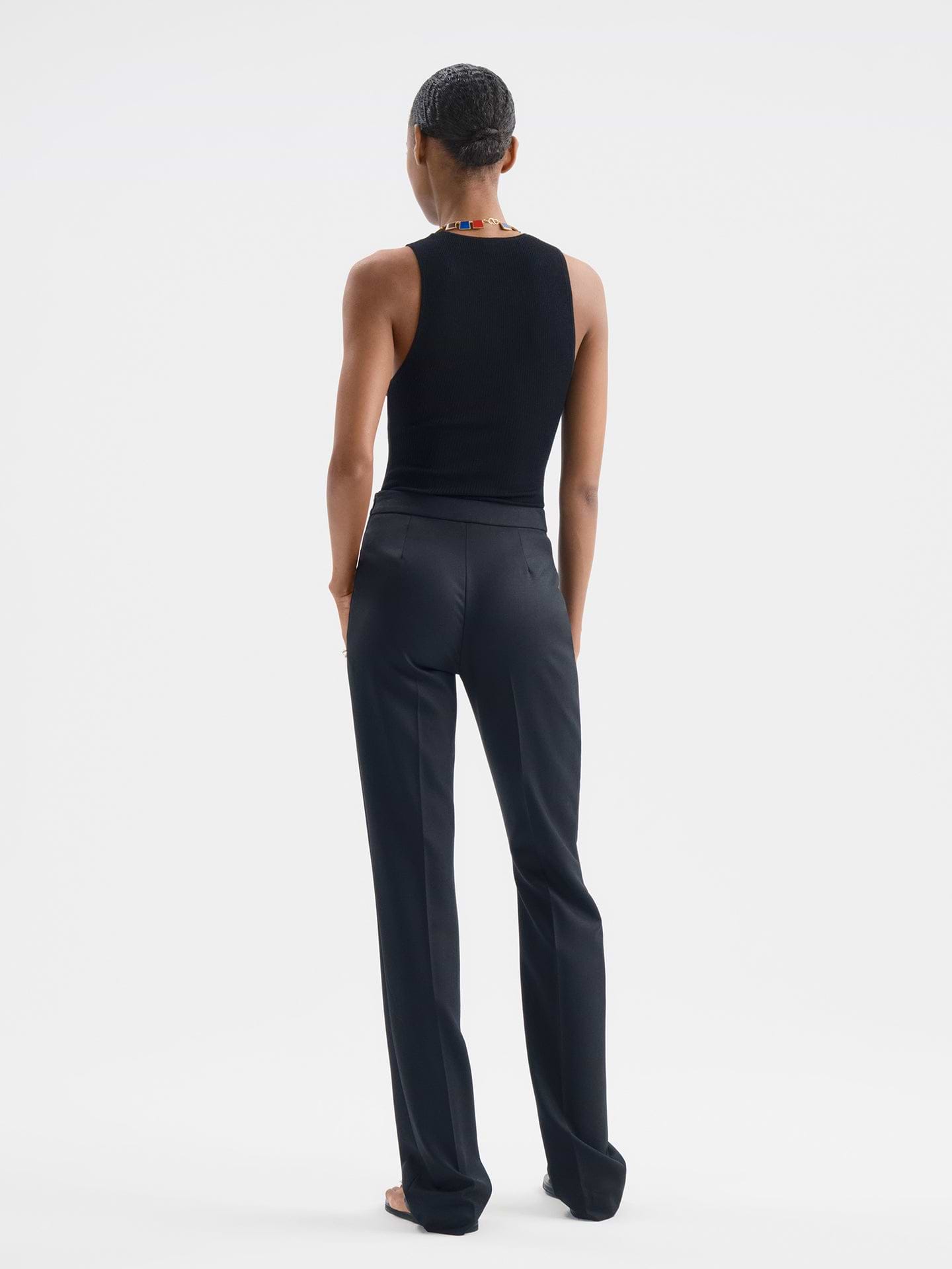 Cira Tank in Wool - AFLALO