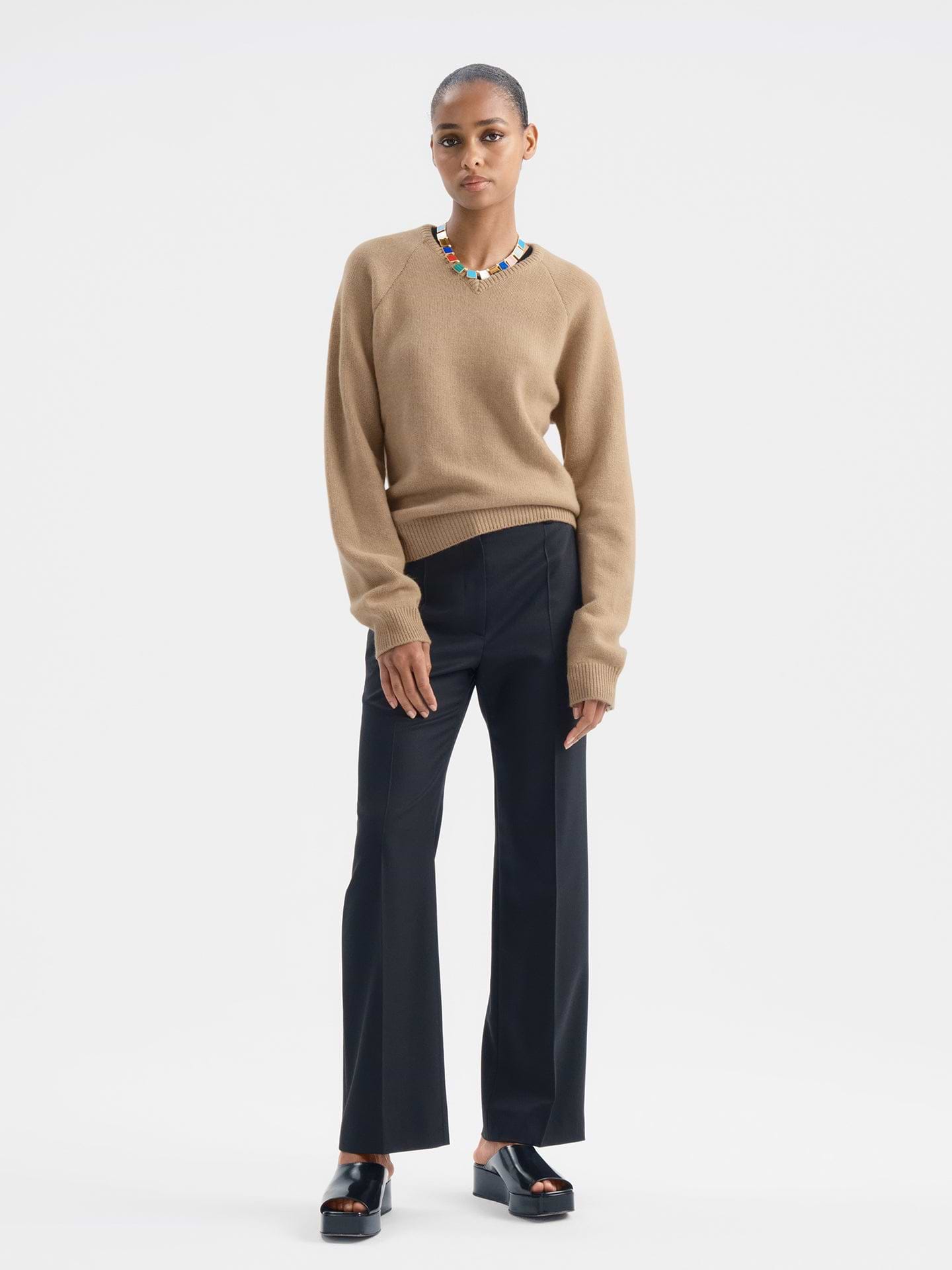 Elara Sweater in Cashmere - AFLALO