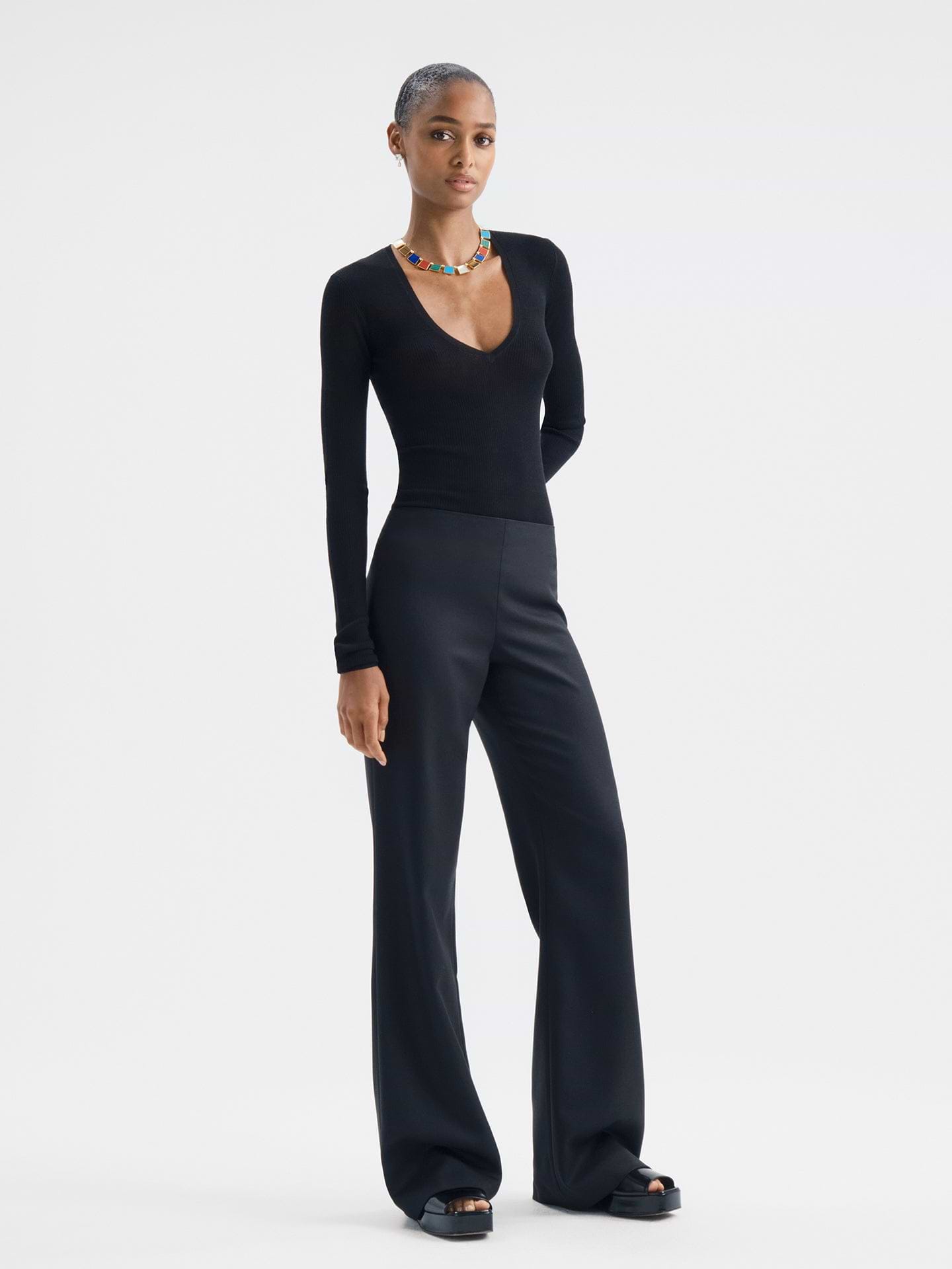 Daina Sweater in Wool - AFLALO