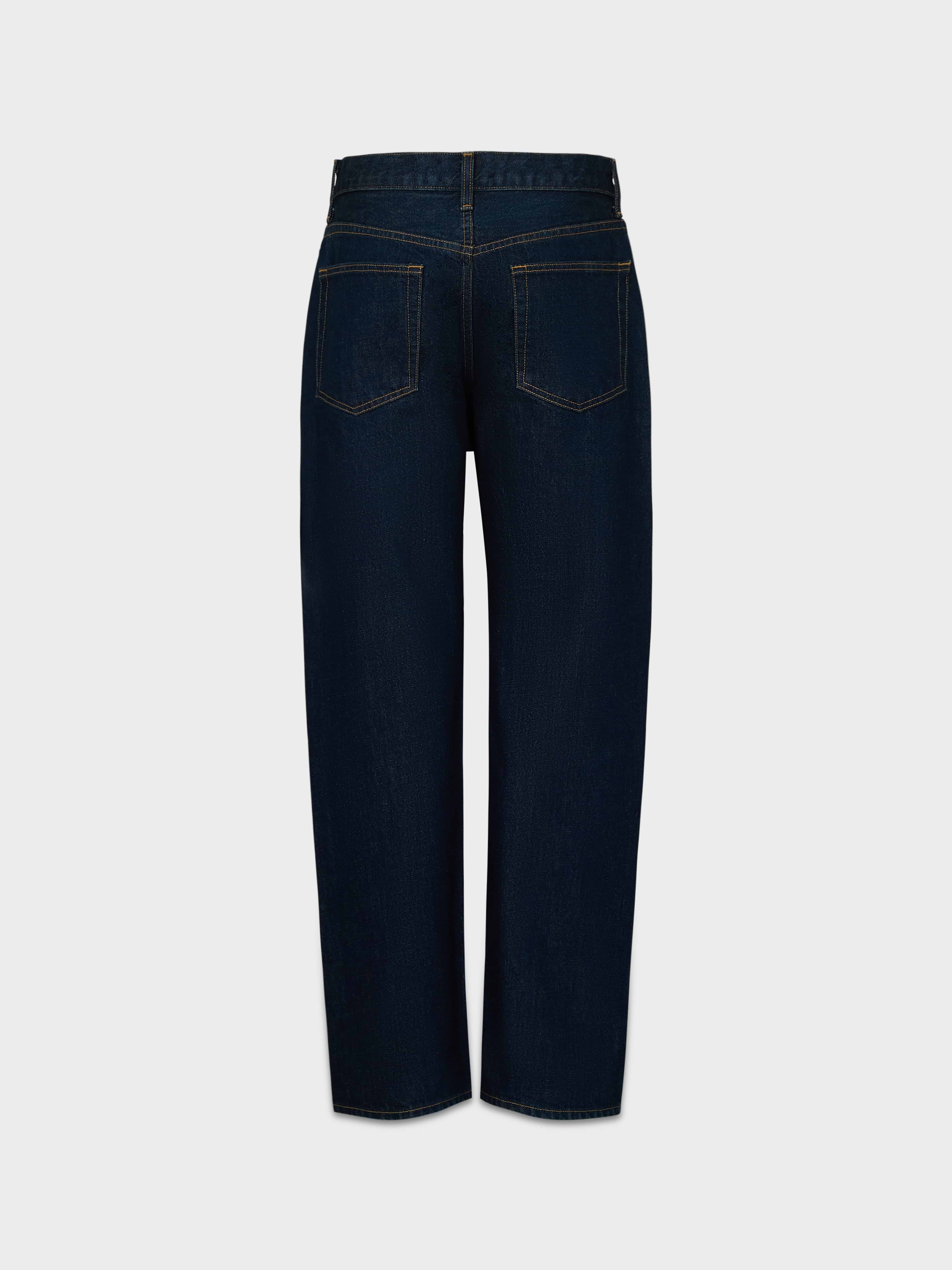 AFLALO Verne Jean – Nihon Rinse Rigid Denim - Ghost Back