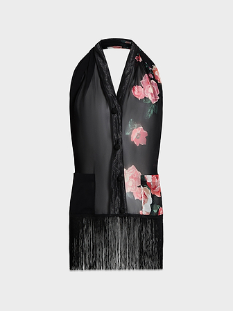 AFLALO Alere Top in Silk – Bonica Rose - Ghost Front