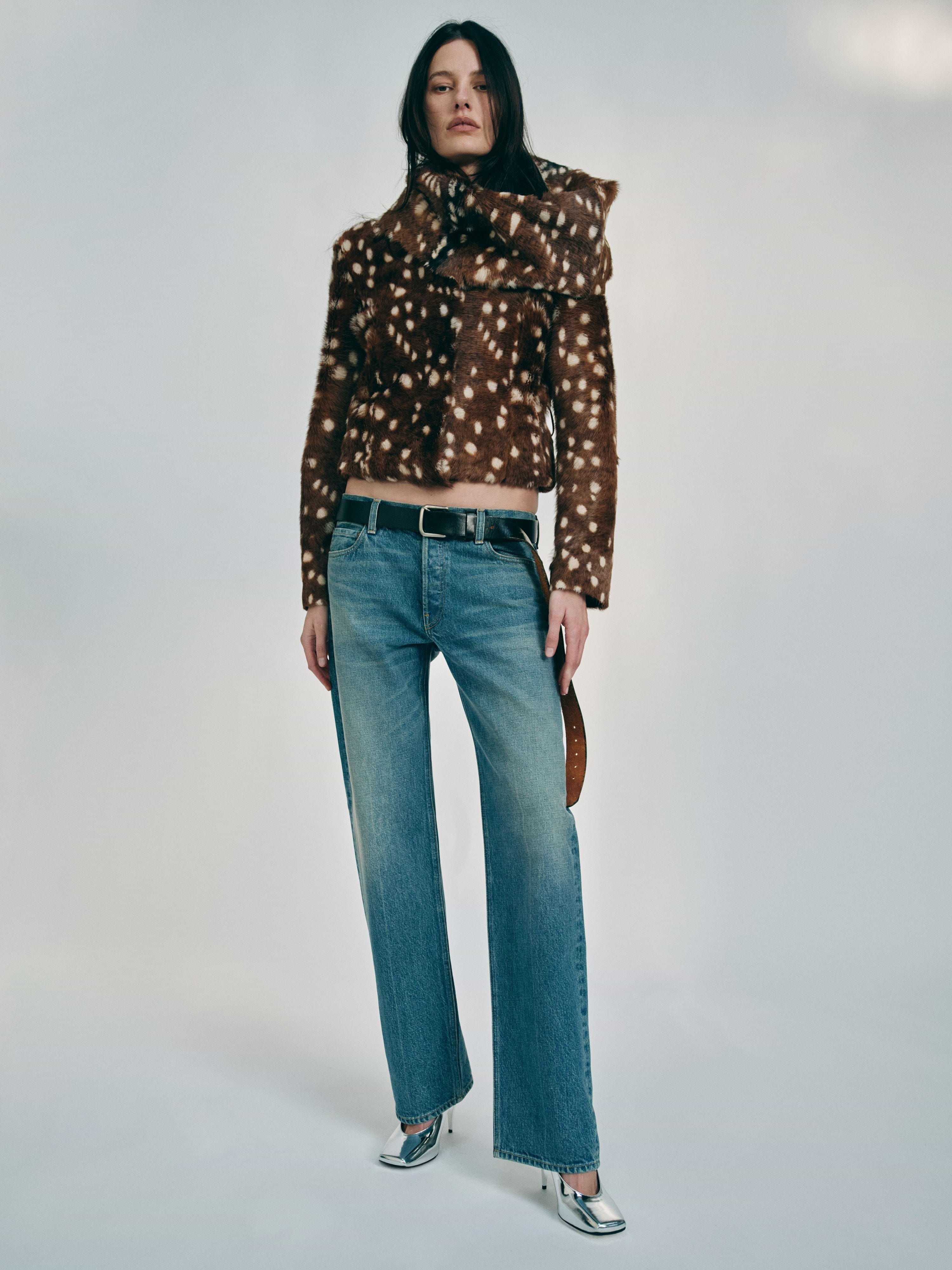 AFLALO Verne Jean – Western Haze Rigid Denim - Campaign Model Front