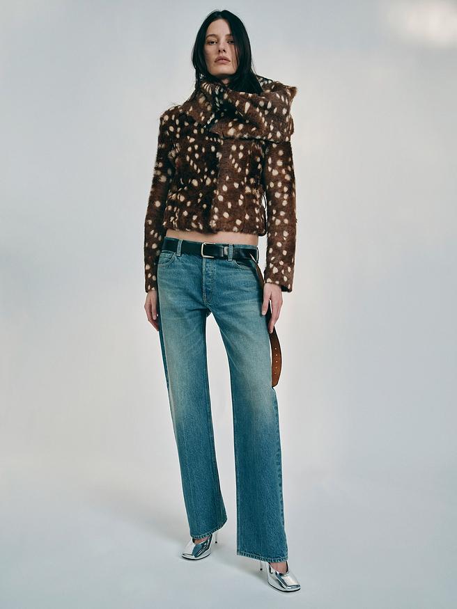 AFLALO Verne Jean – Western Haze Rigid Denim - Campaign Model Front