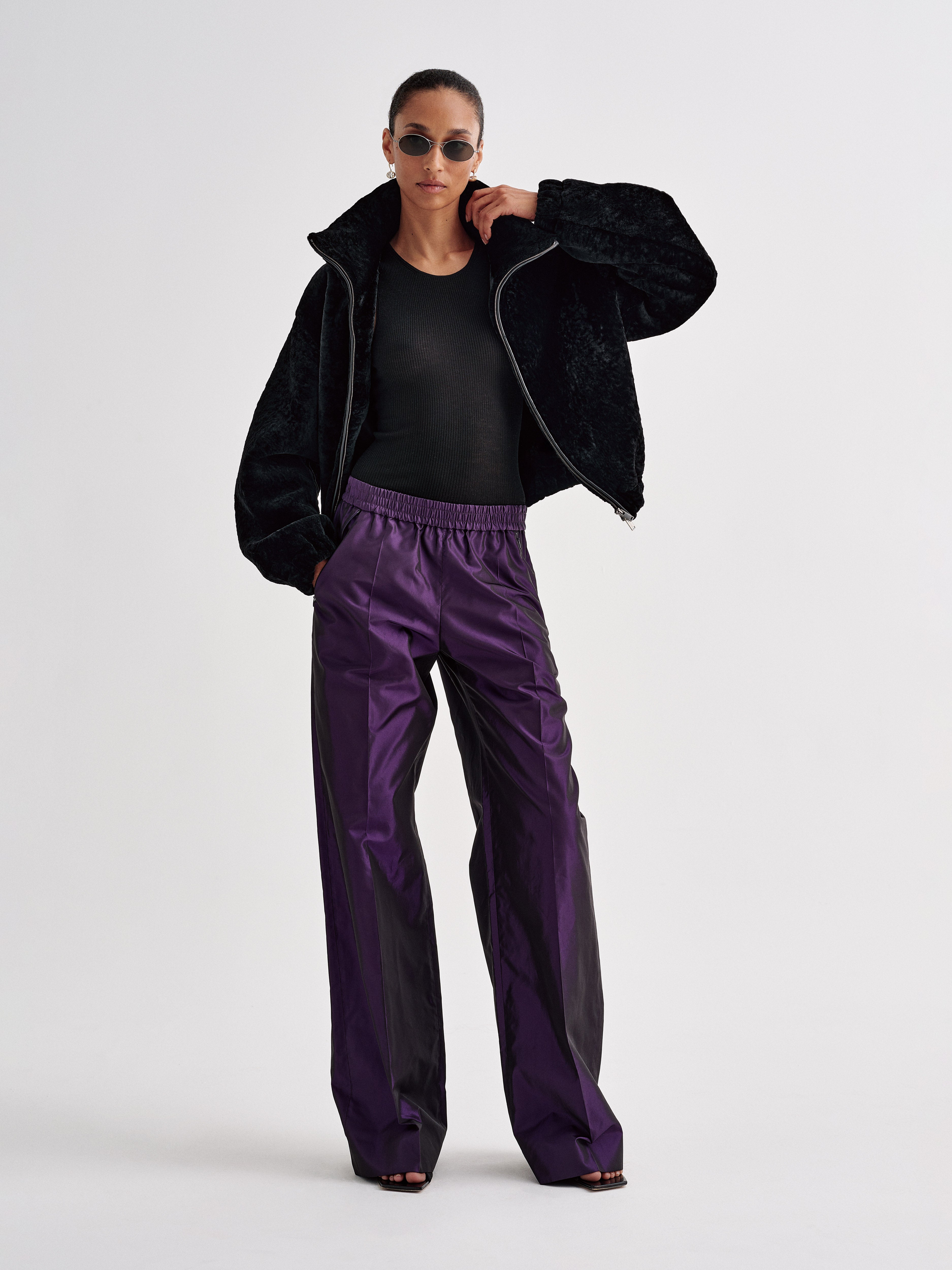 Dione Pant in Silk