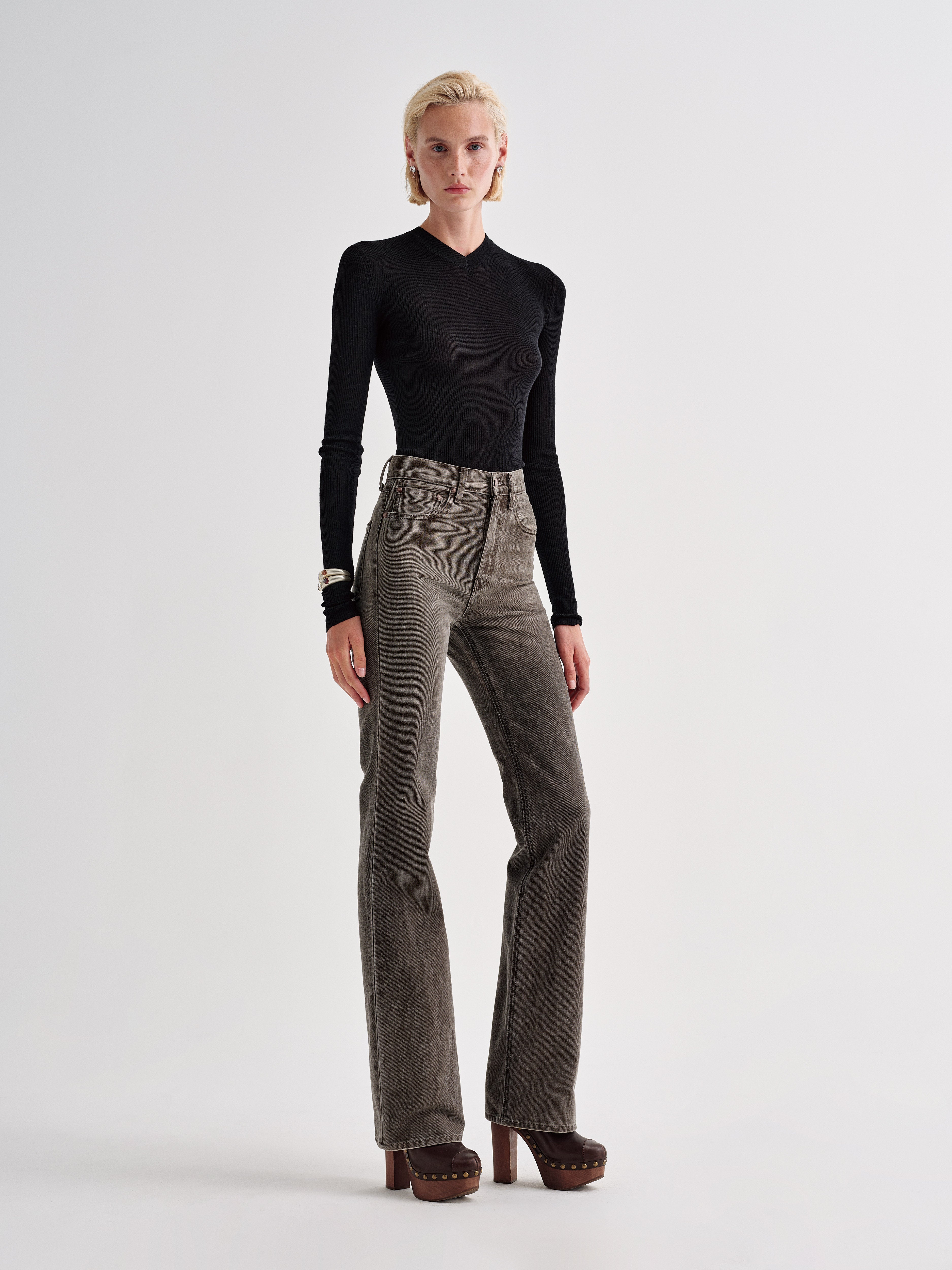 Monroe Top in Wool