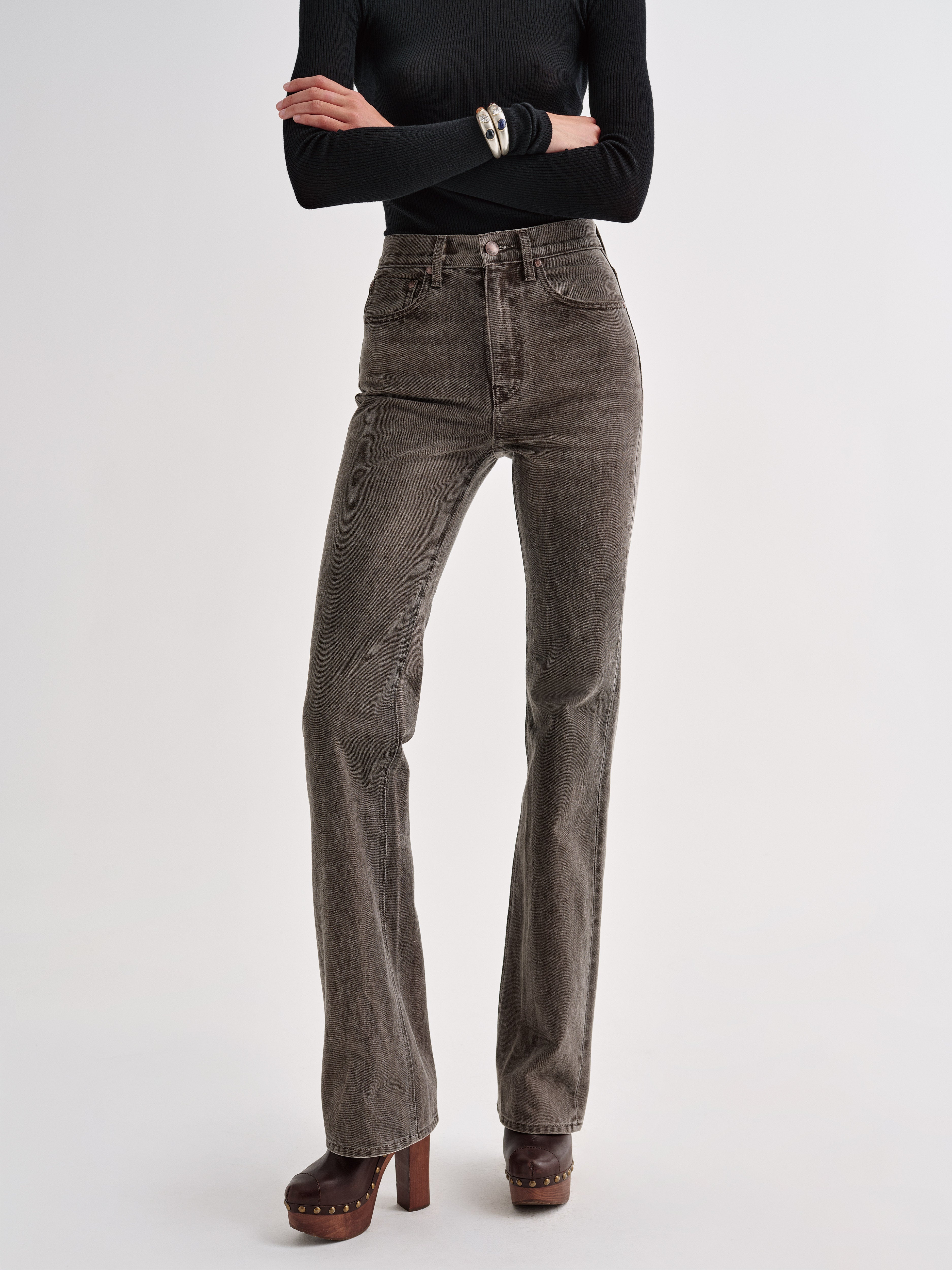 Brontë Jean in Rigid Denim